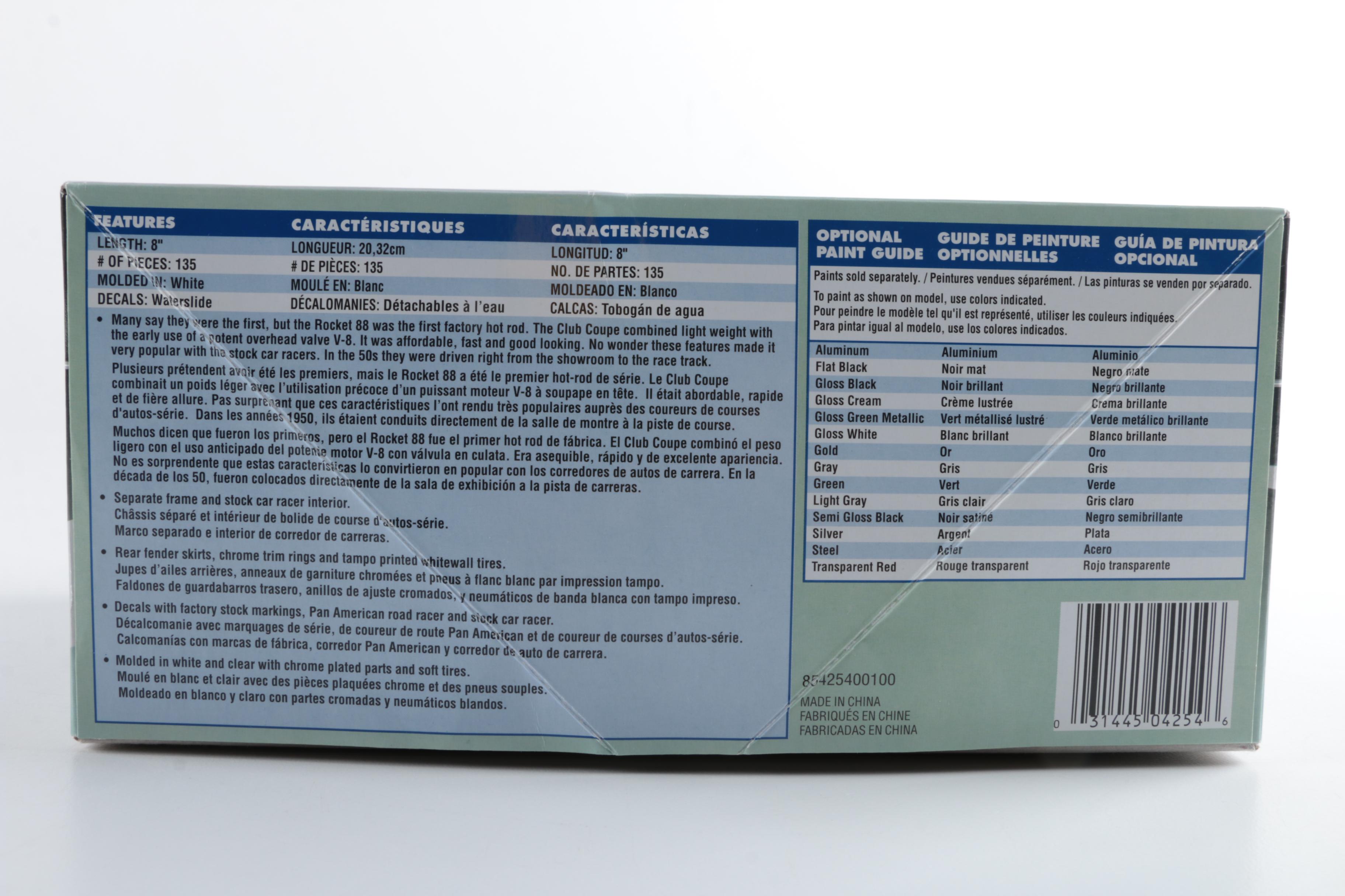 Collection of Ford and Oldsmobile Model Cars