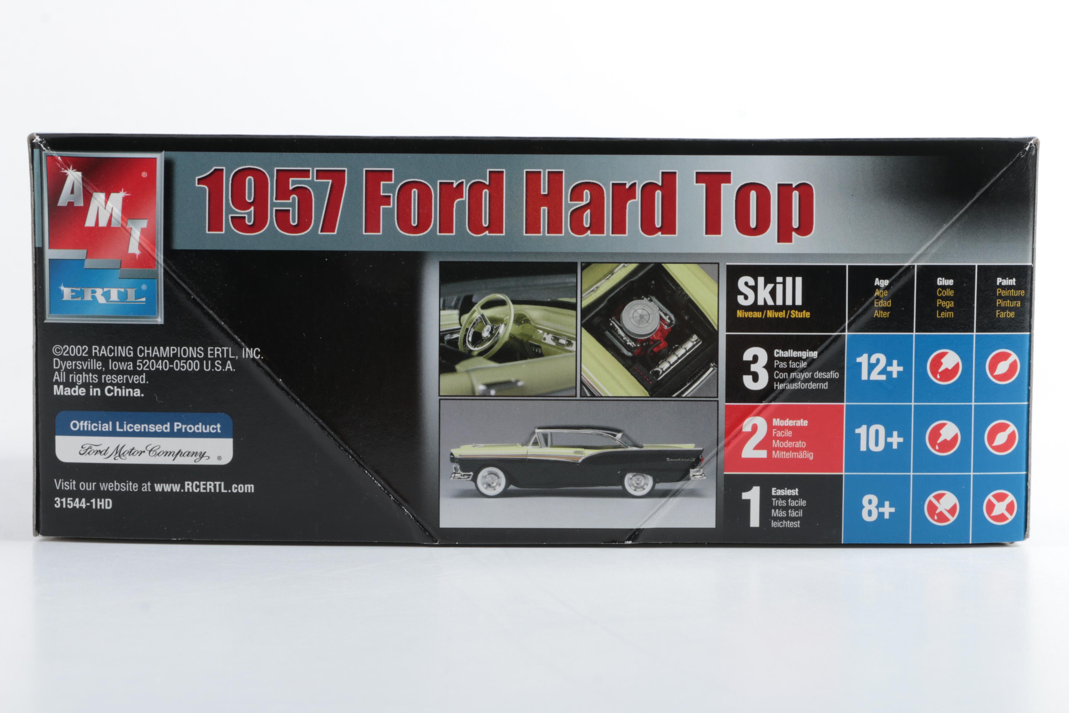 Collection of Ford and Oldsmobile Model Cars