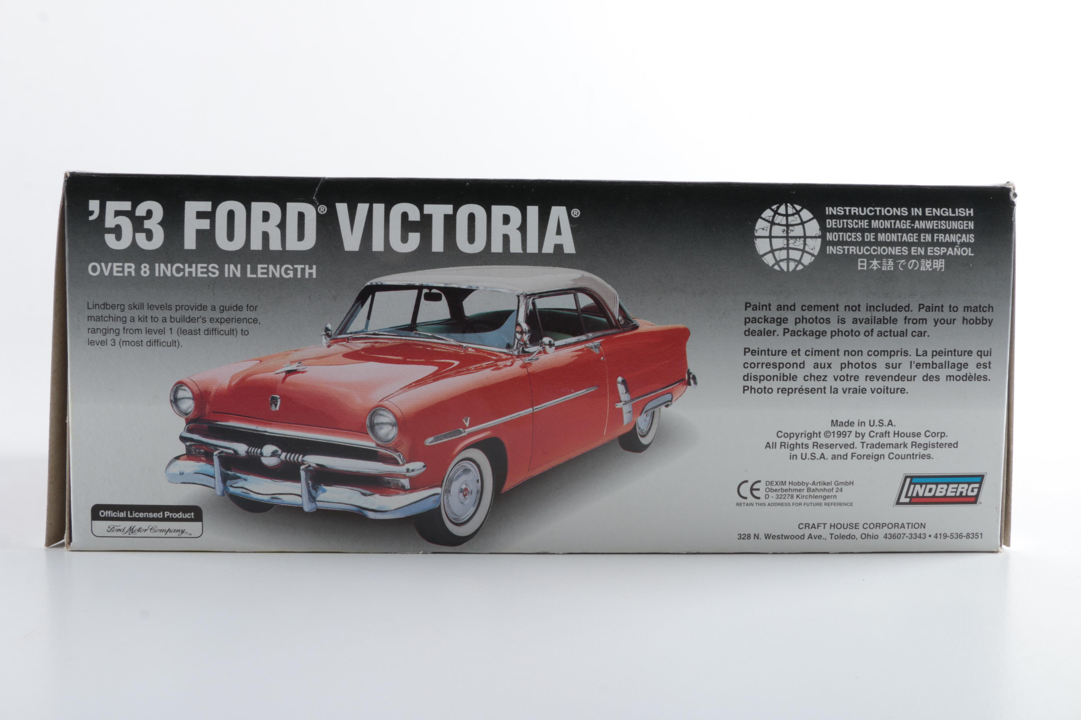 Collection of Ford and Oldsmobile Model Cars