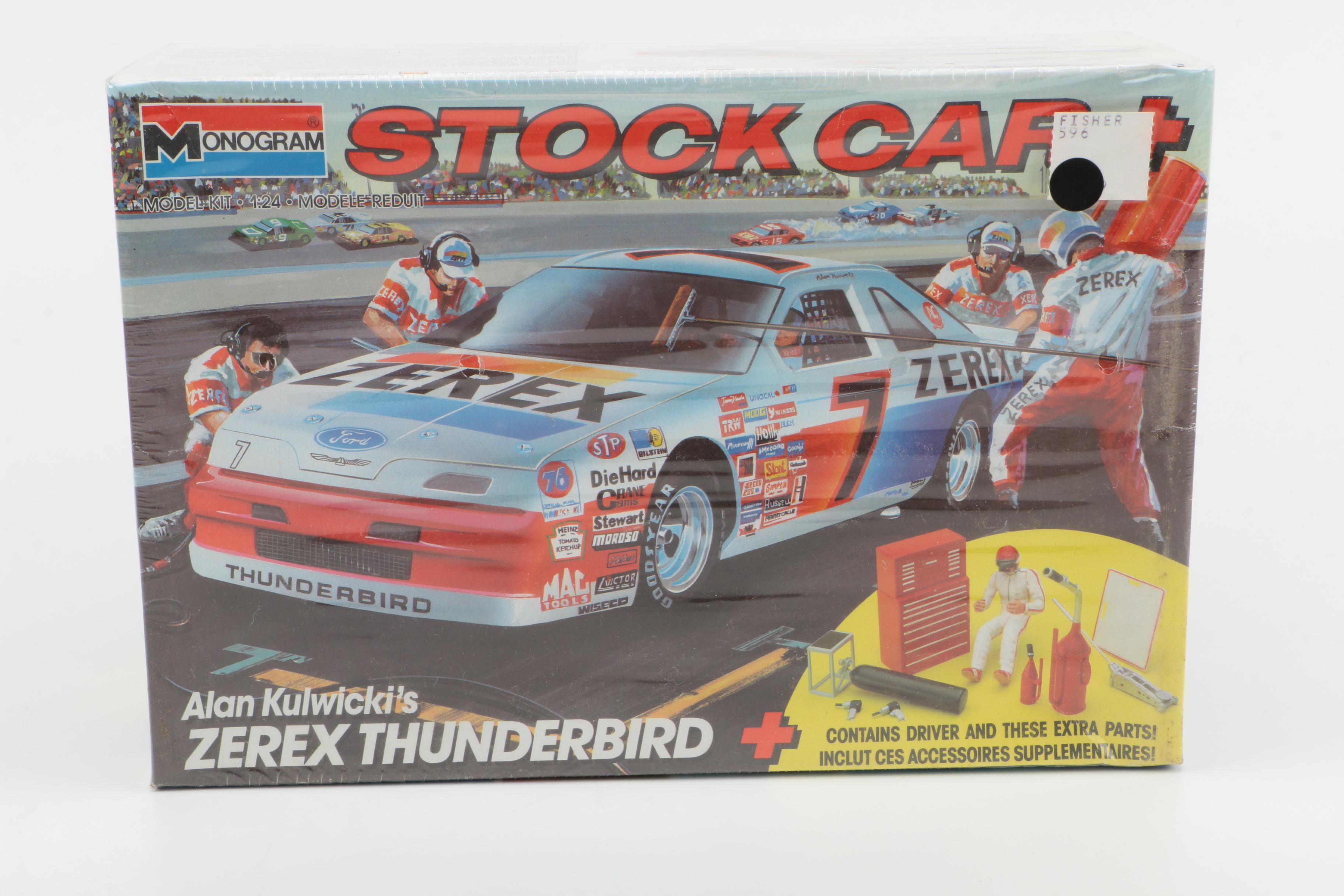 AMT ERTL and Monogram Racing Car Model Kits