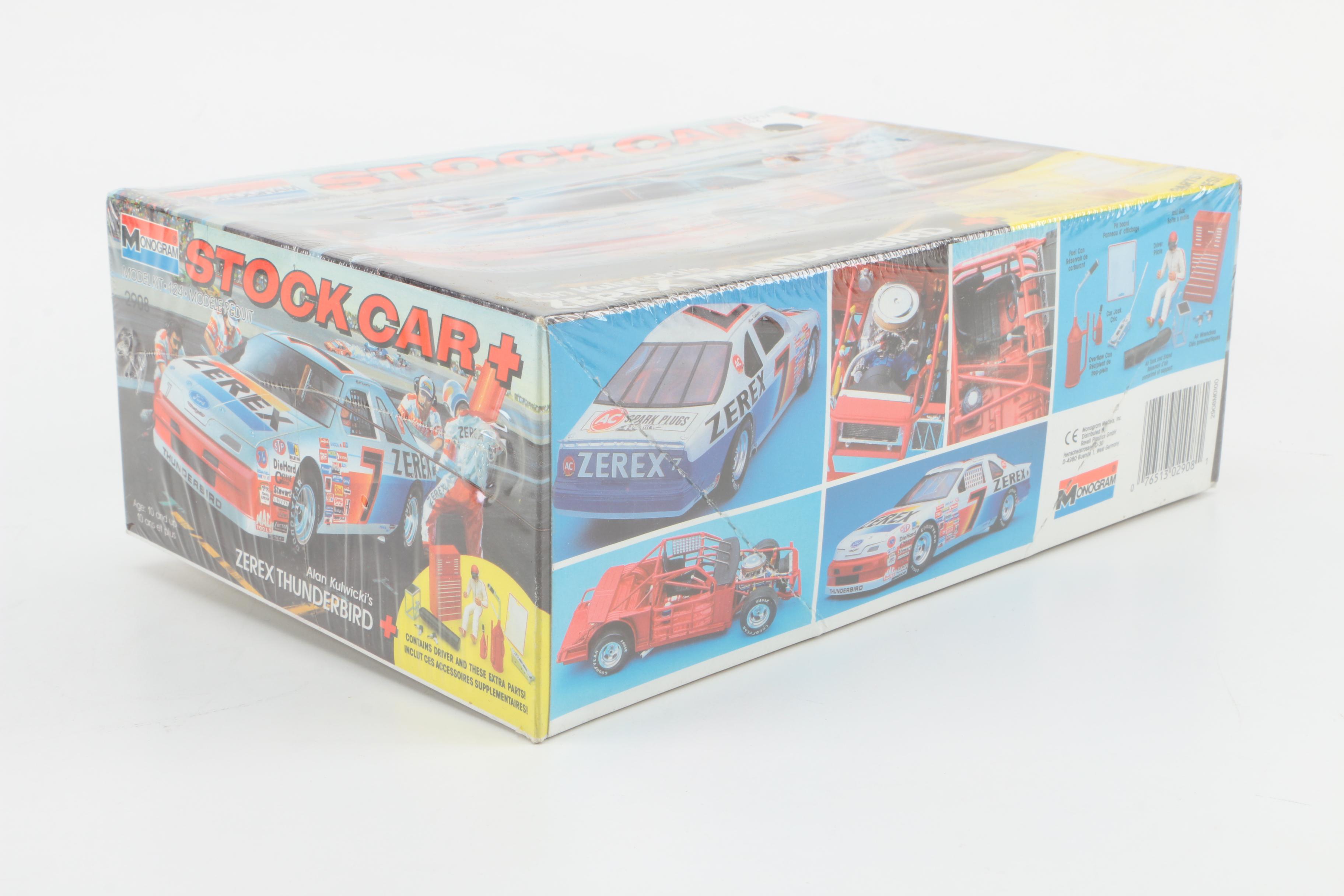 AMT ERTL and Monogram Racing Car Model Kits