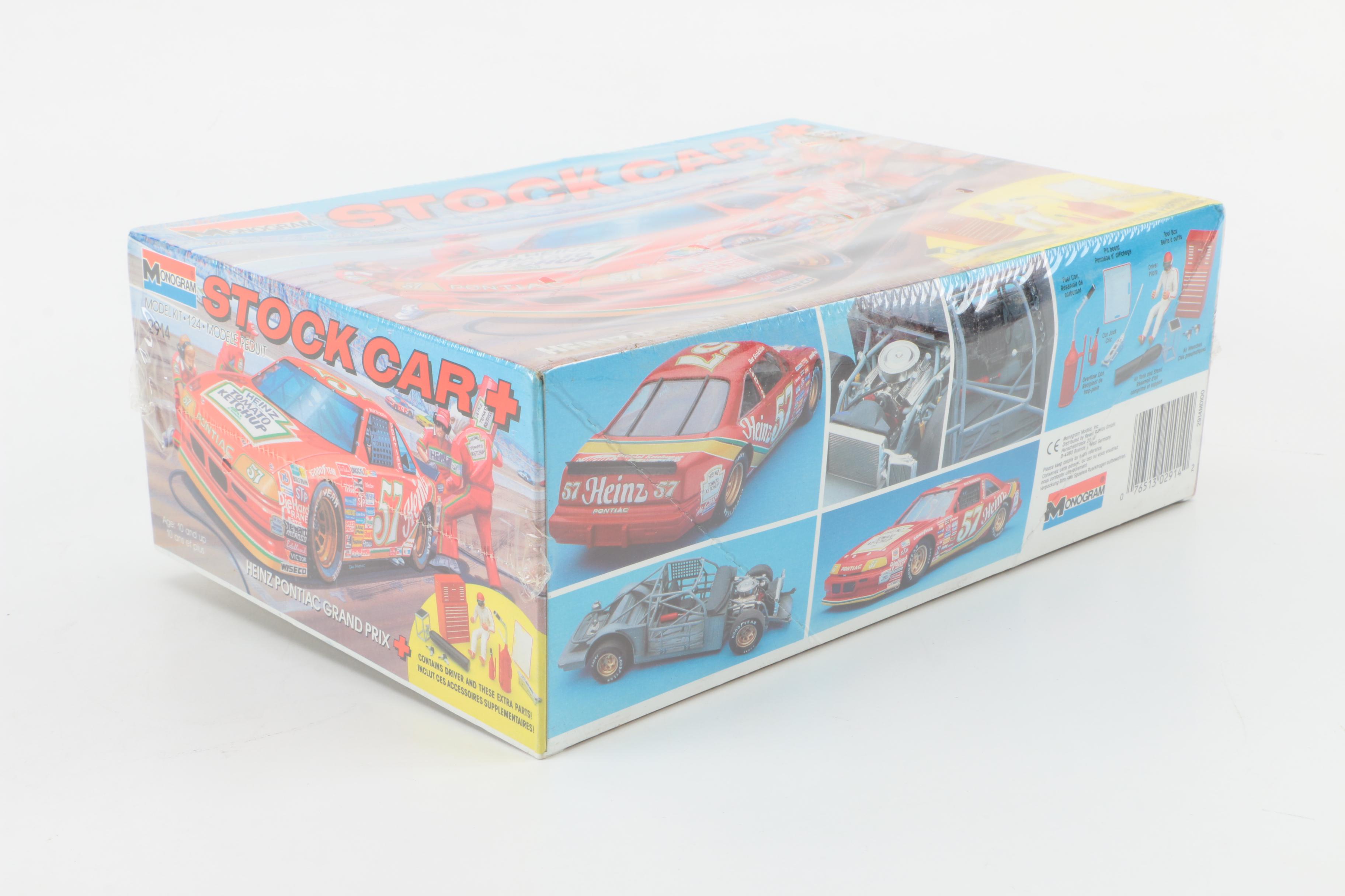 AMT ERTL and Monogram Racing Car Model Kits