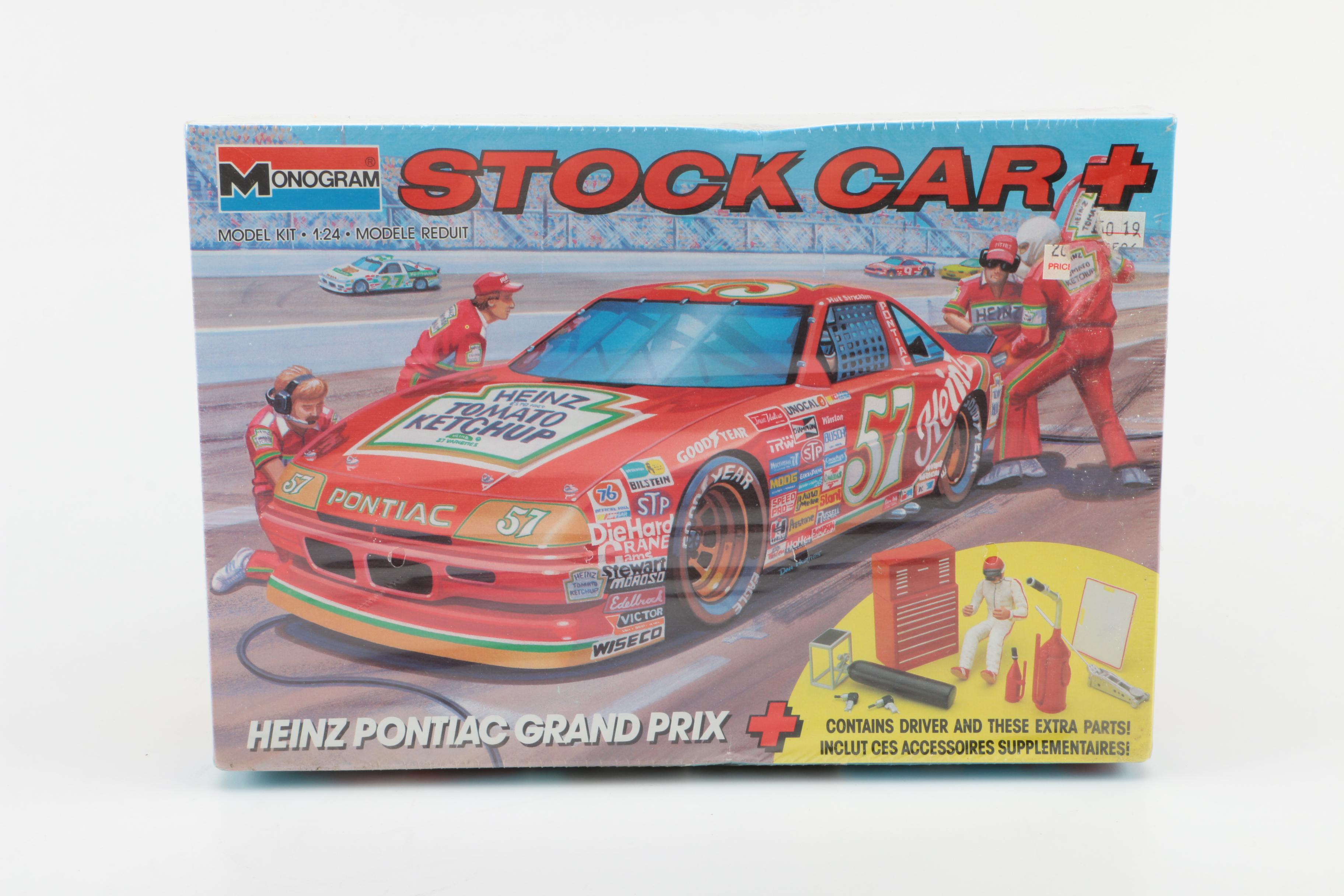 AMT ERTL and Monogram Racing Car Model Kits