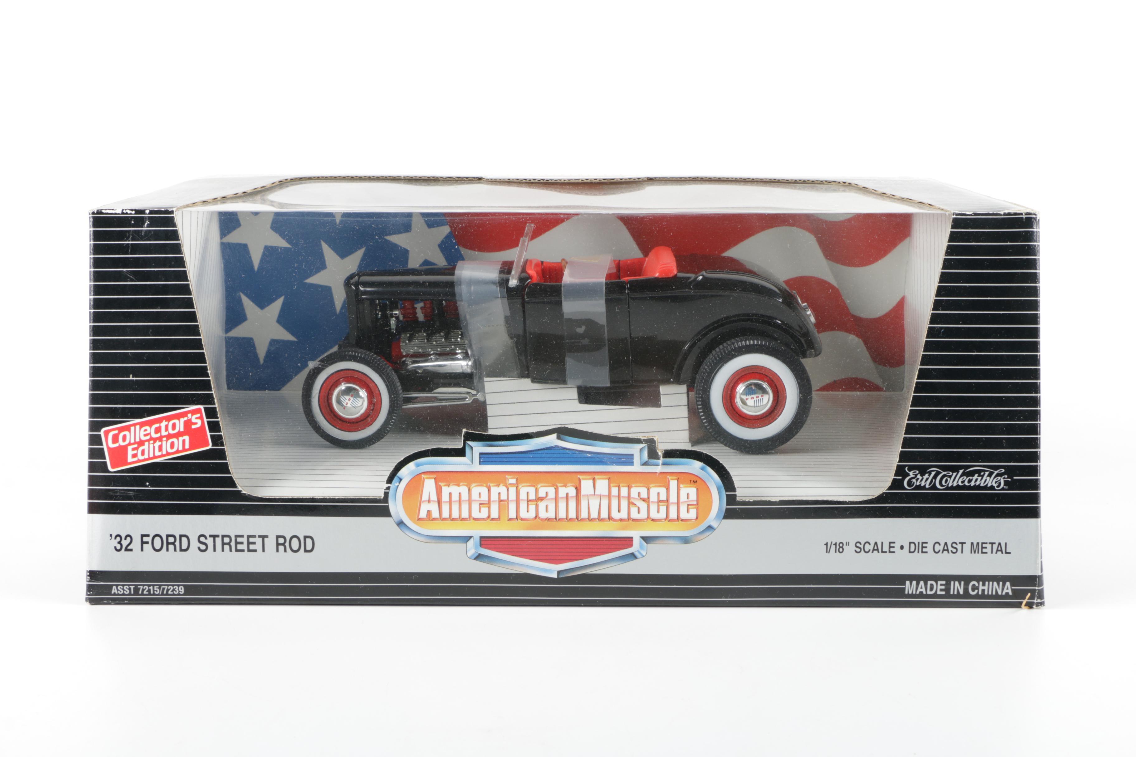 Ertl Collectibles Die-Cast Cars Including a '32 High Boy Roadster
