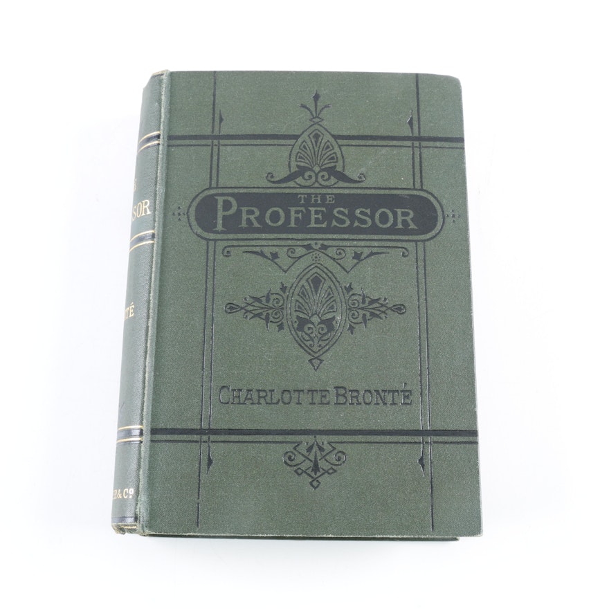 1882 "The Professor" by Charlotte Brontë
