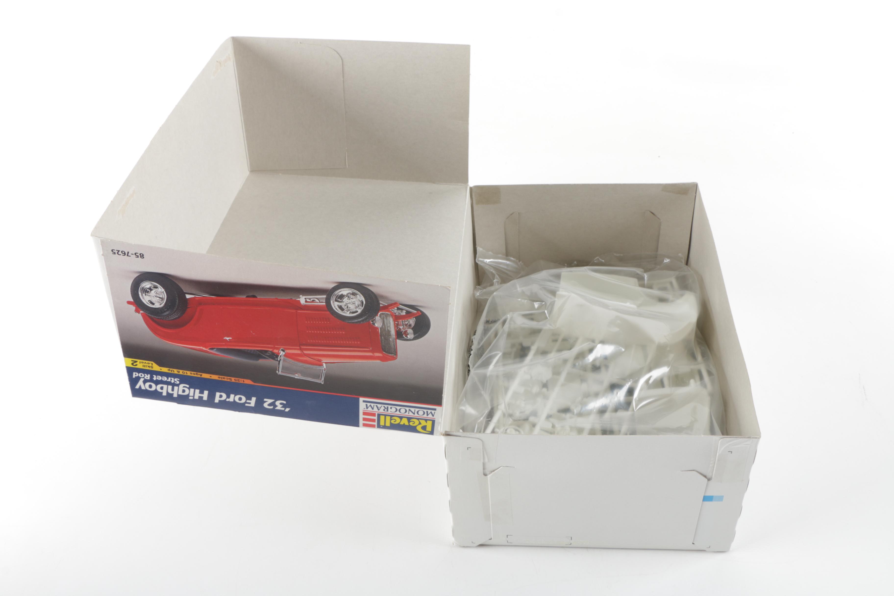 Collection of Model Car Kits featuring AMT