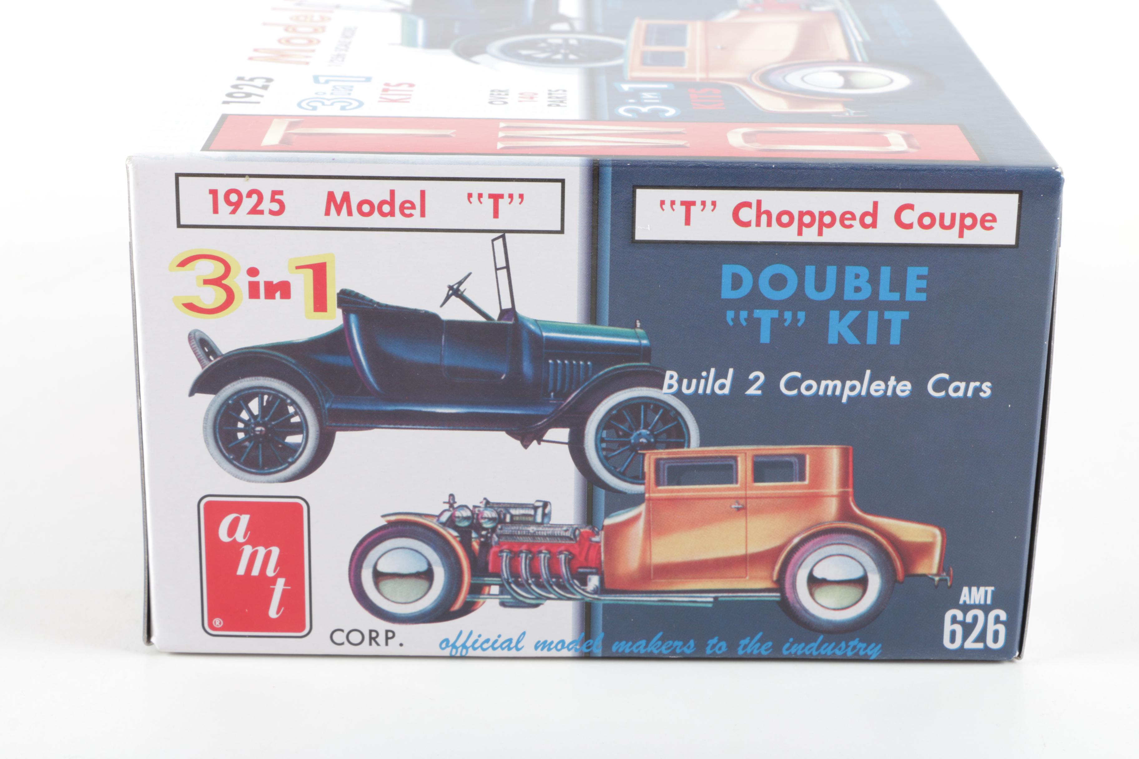 Collection of Model Car Kits featuring AMT