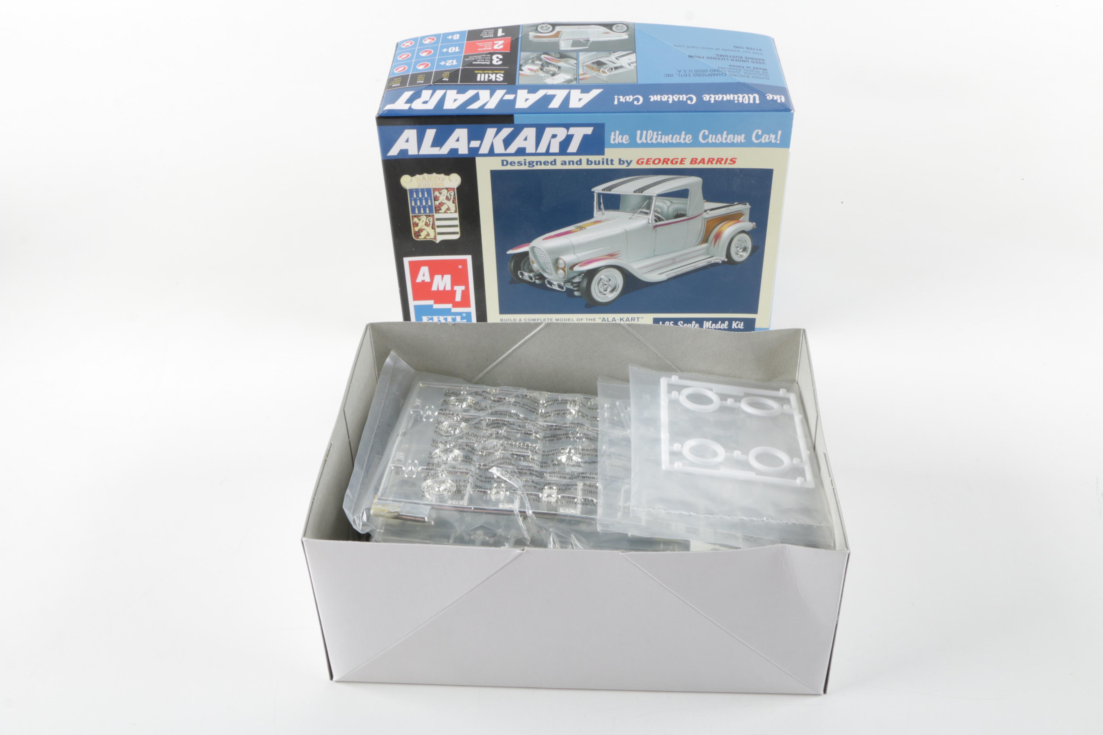 Collection of Model Car Kits featuring AMT