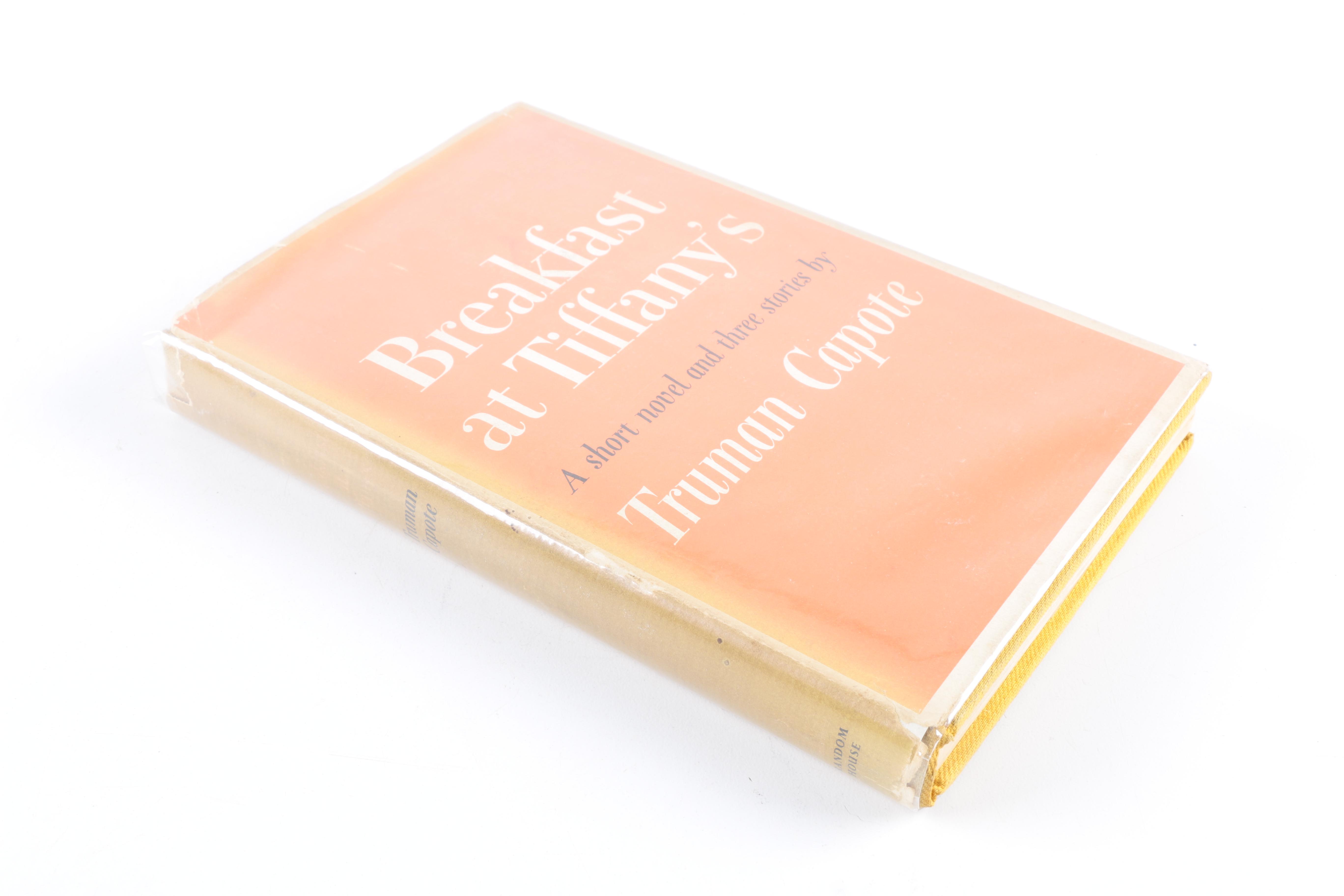 1958 First Printing "Breakfast at Tiffany's" by Truman Capote