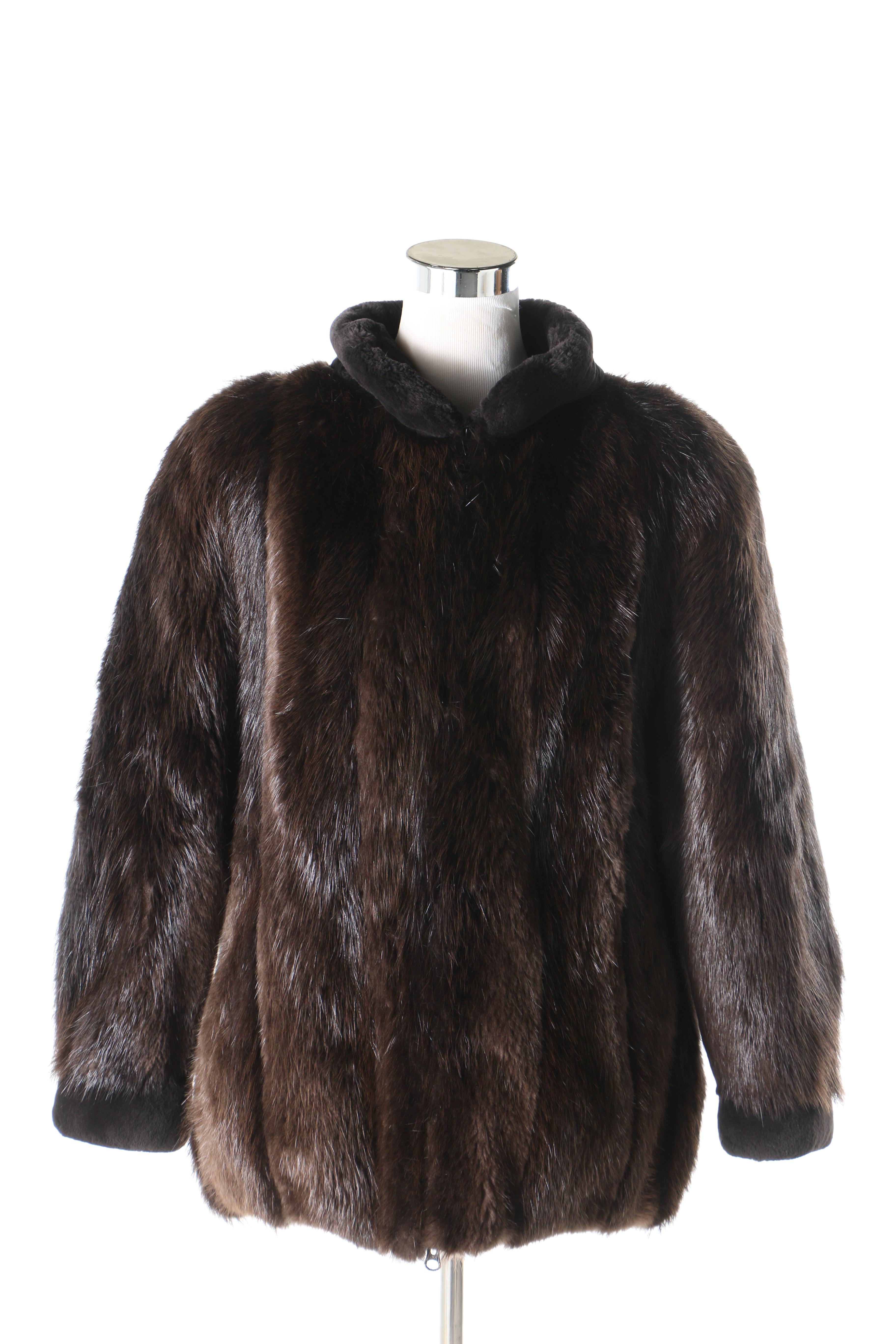John Pavlis Arlington Heights Beaver Fur Coat