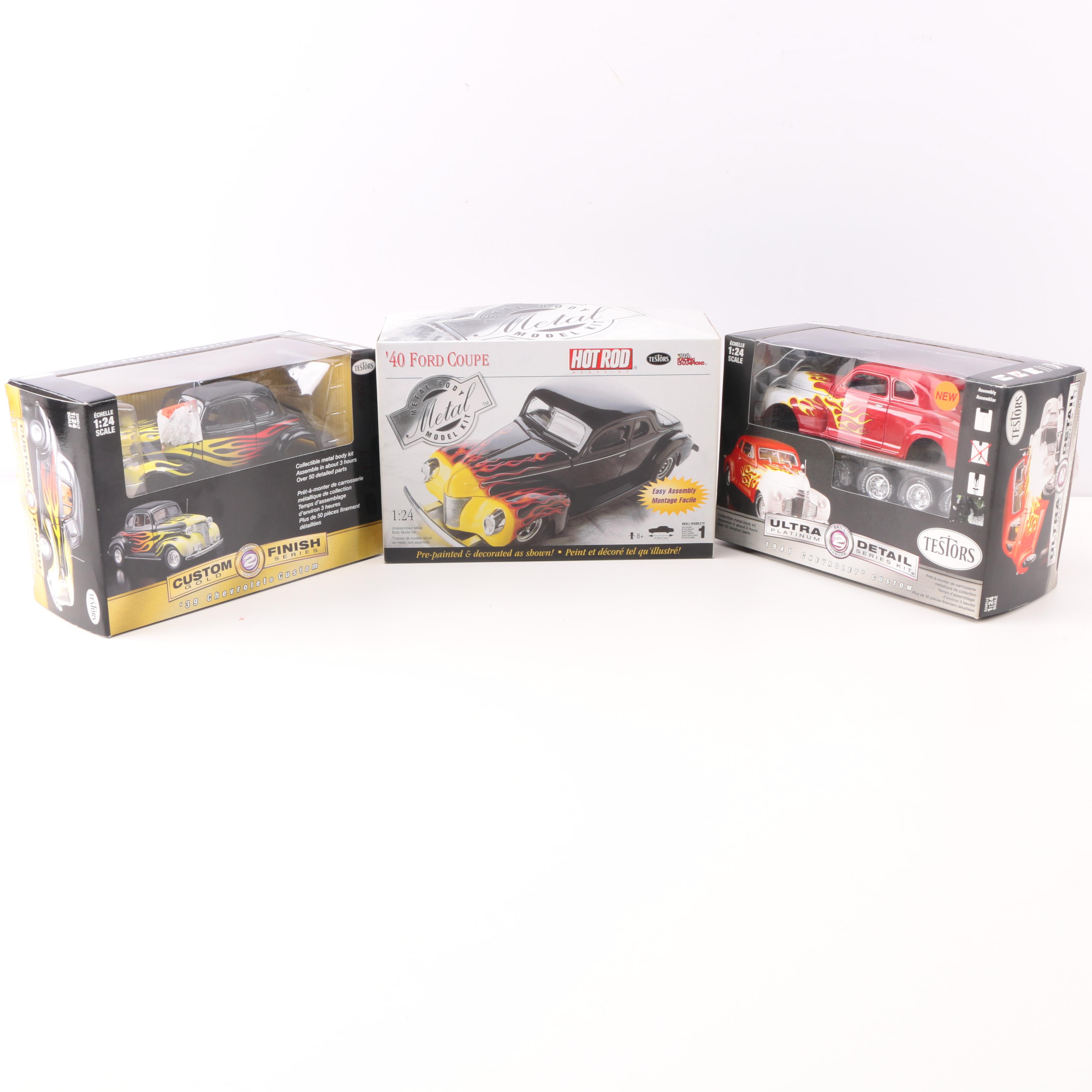 Hot Rod Model Kits by Testors