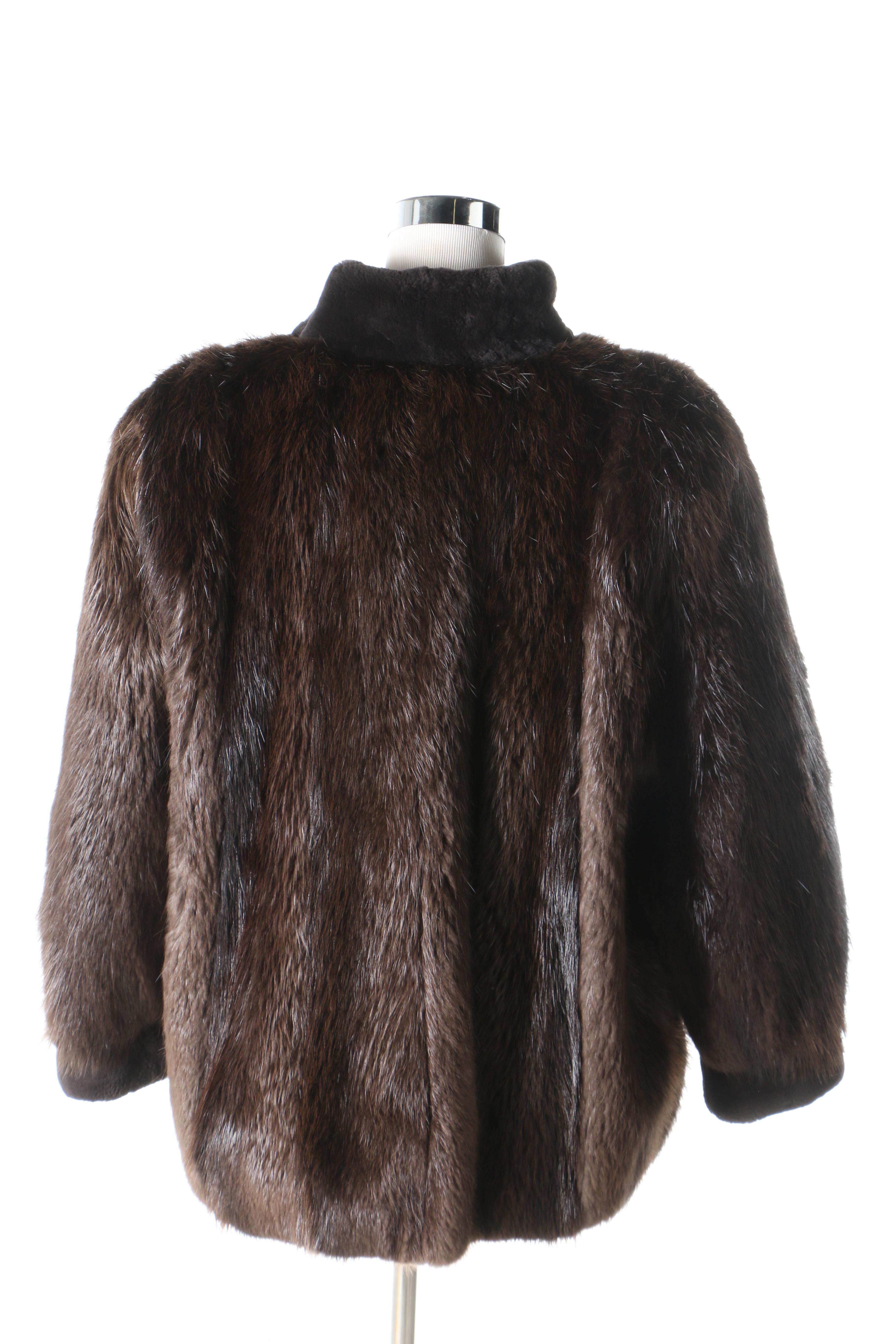 John Pavlis Arlington Heights Beaver Fur Coat