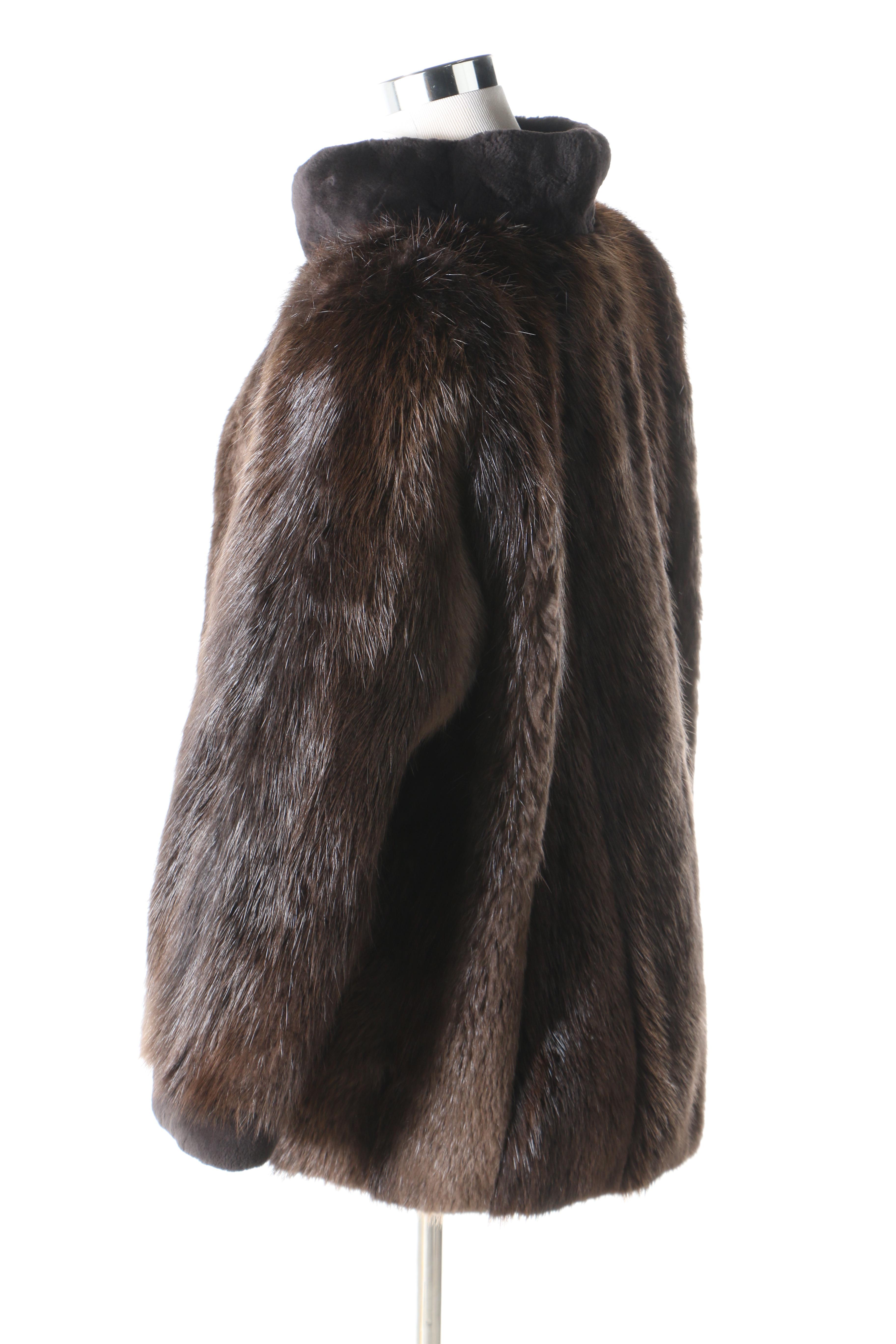 John Pavlis Arlington Heights Beaver Fur Coat
