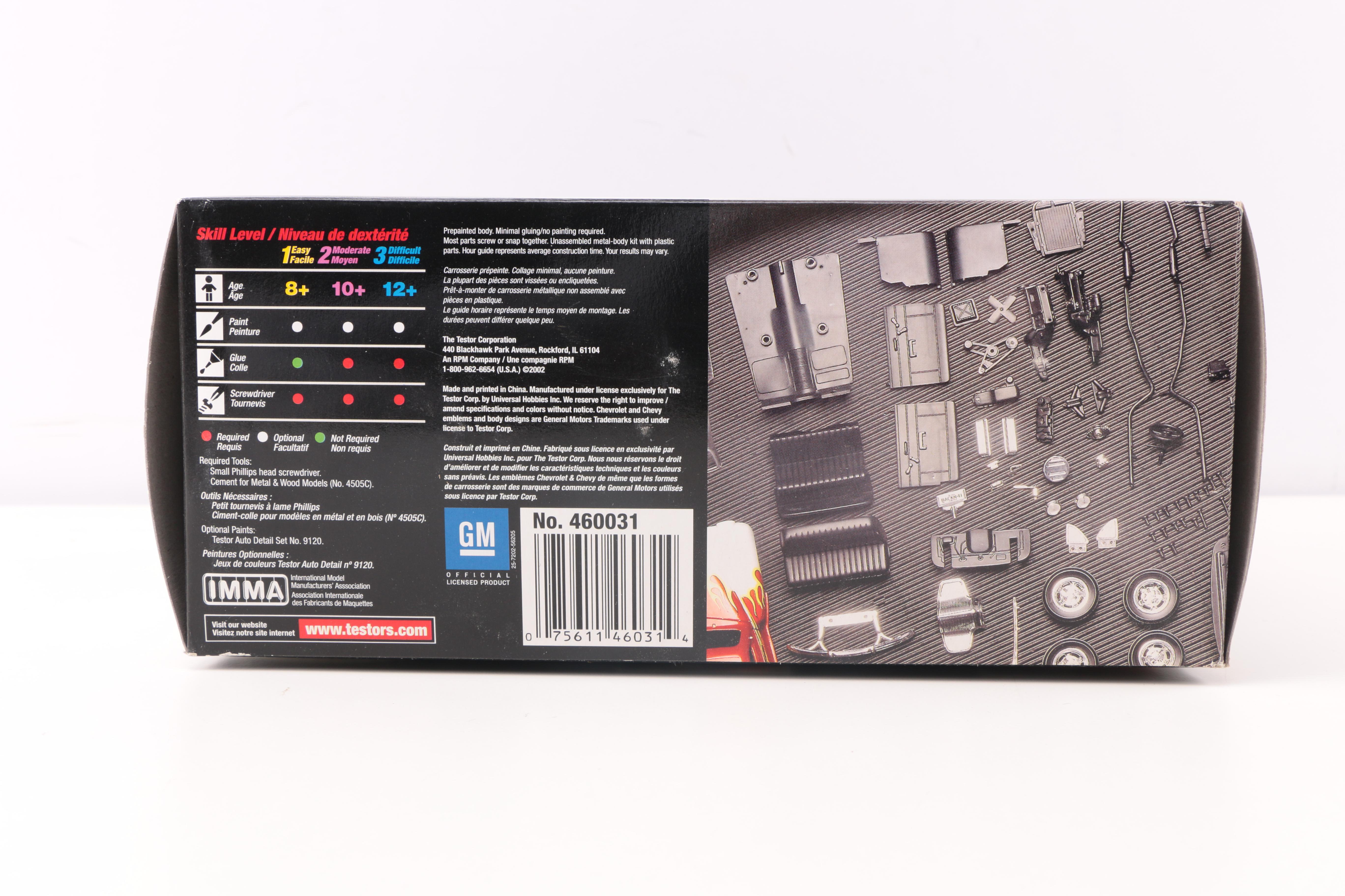 Hot Rod Model Kits by Testors