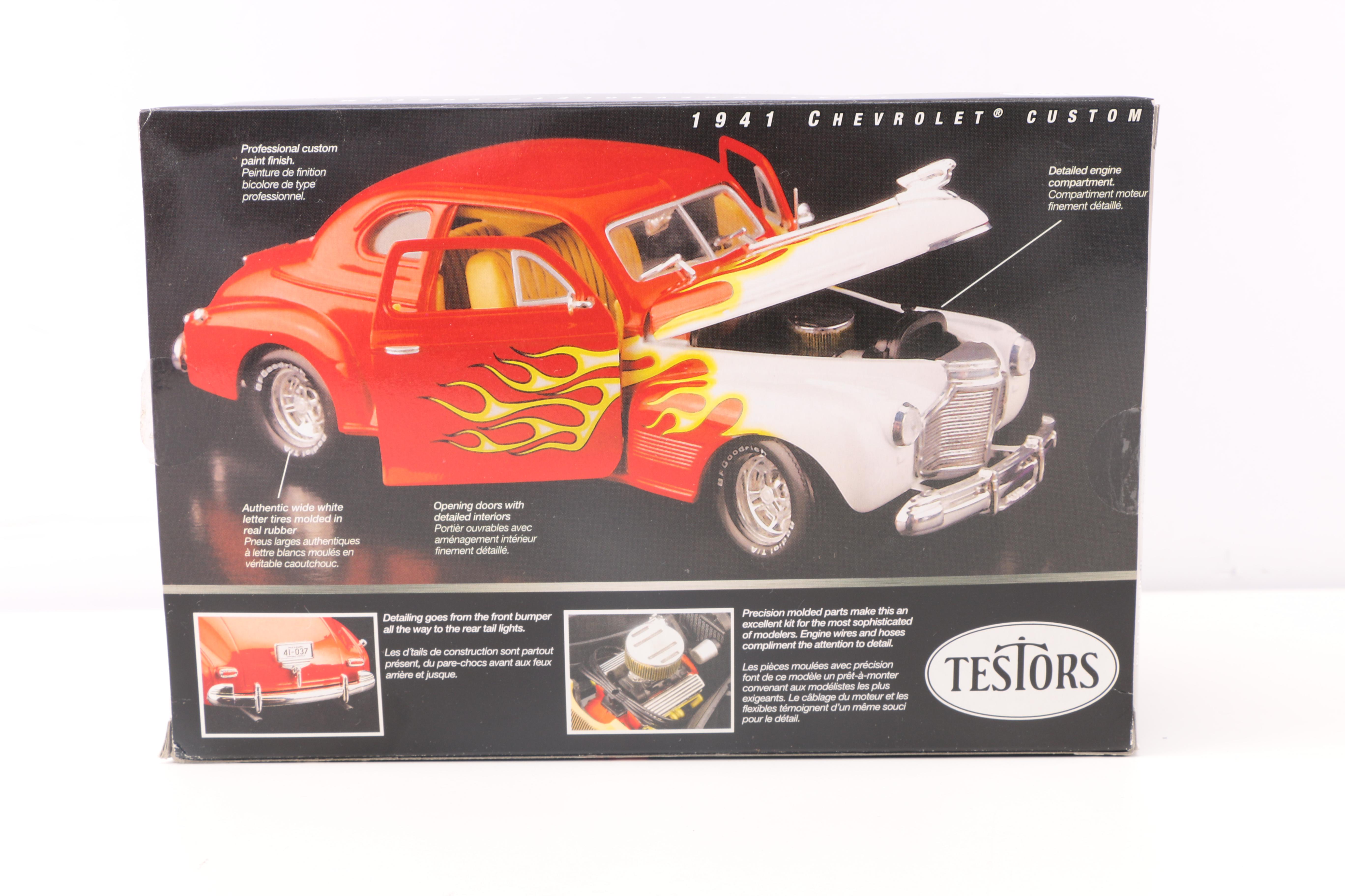 Hot Rod Model Kits by Testors