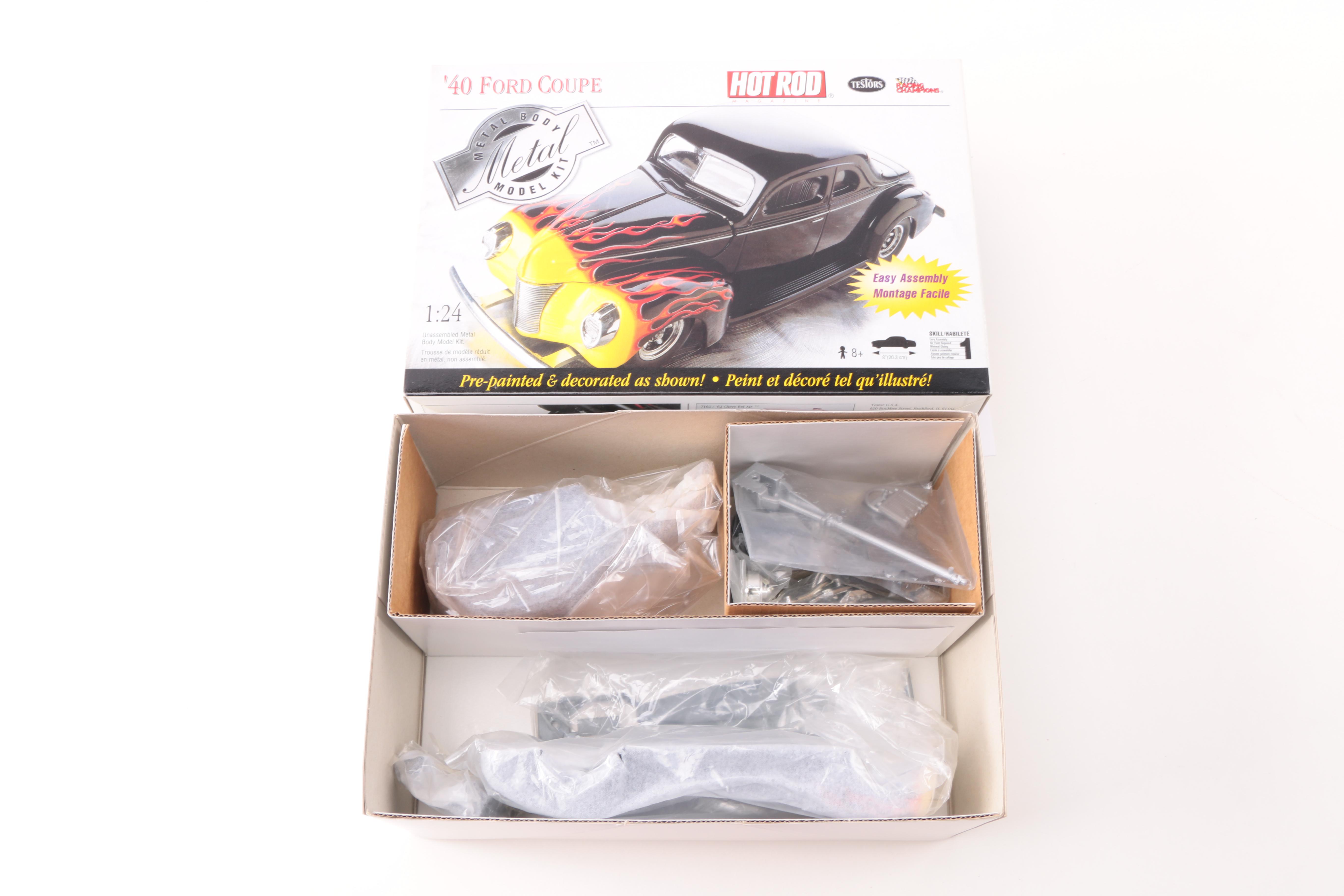 Hot Rod Model Kits by Testors