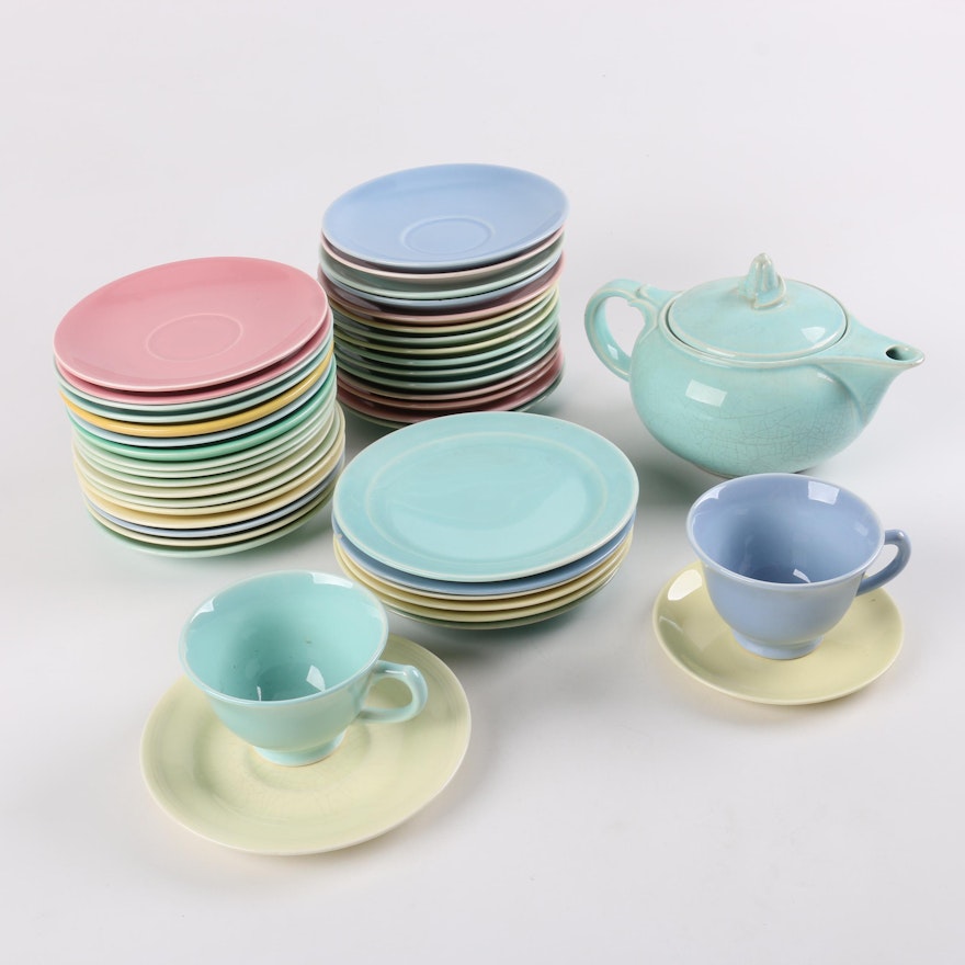 Vintage Ceramic Tableware Including Fiestaware