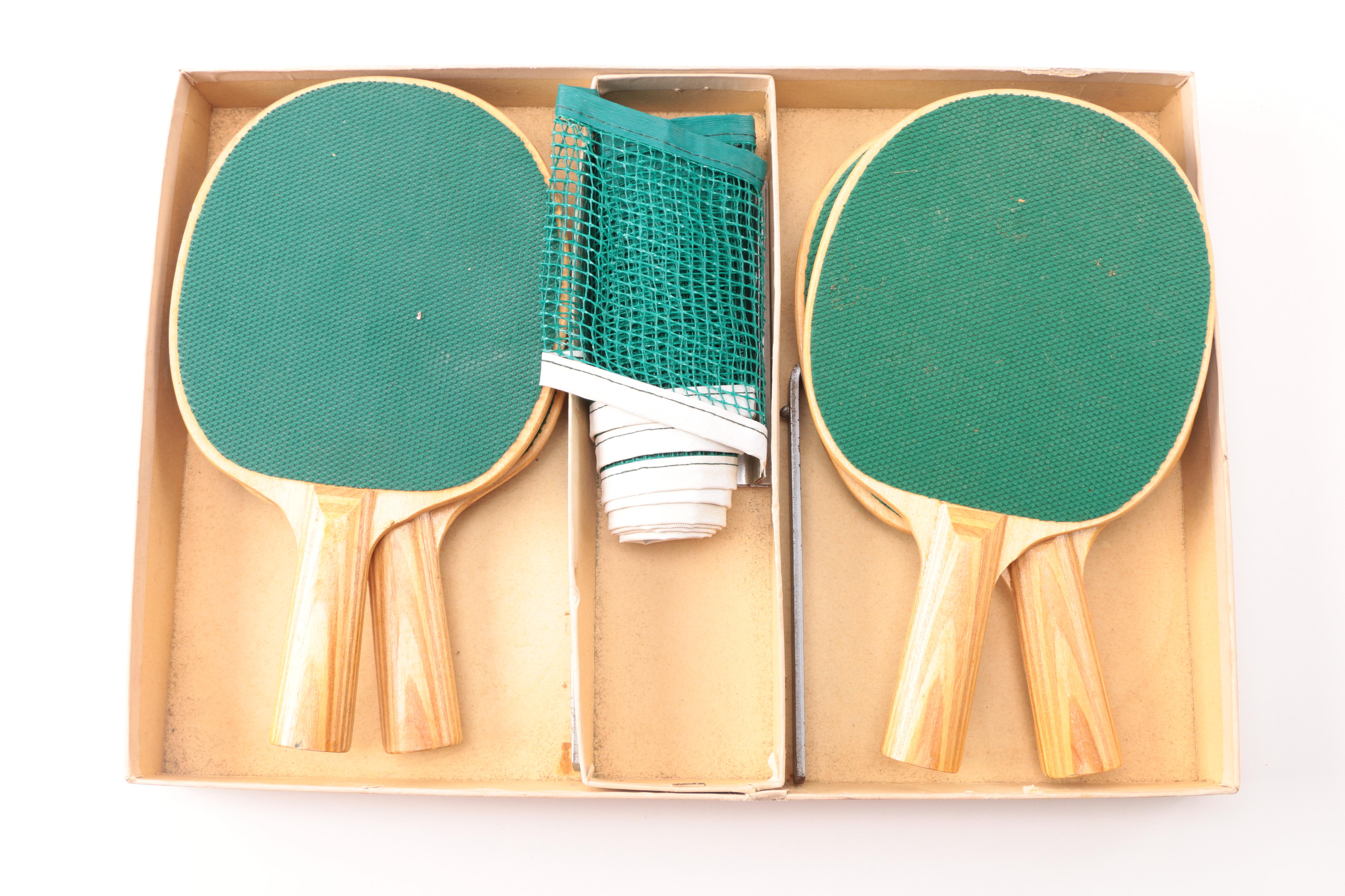 Vintage Table Tennis Set