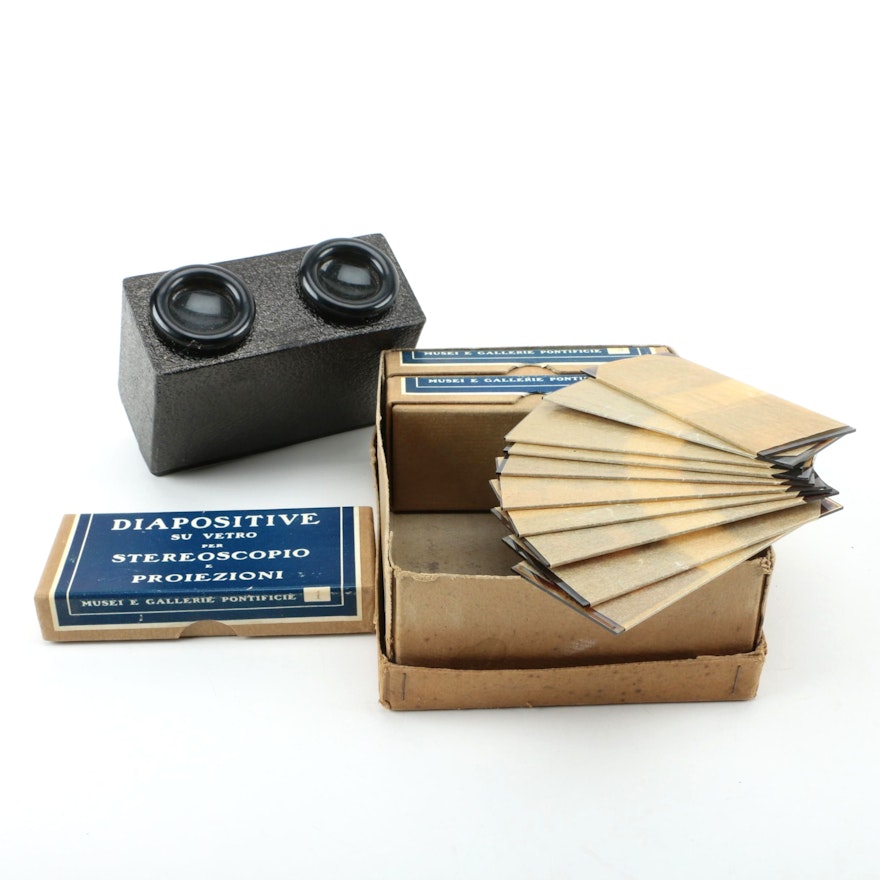 Stereoscope and Slides