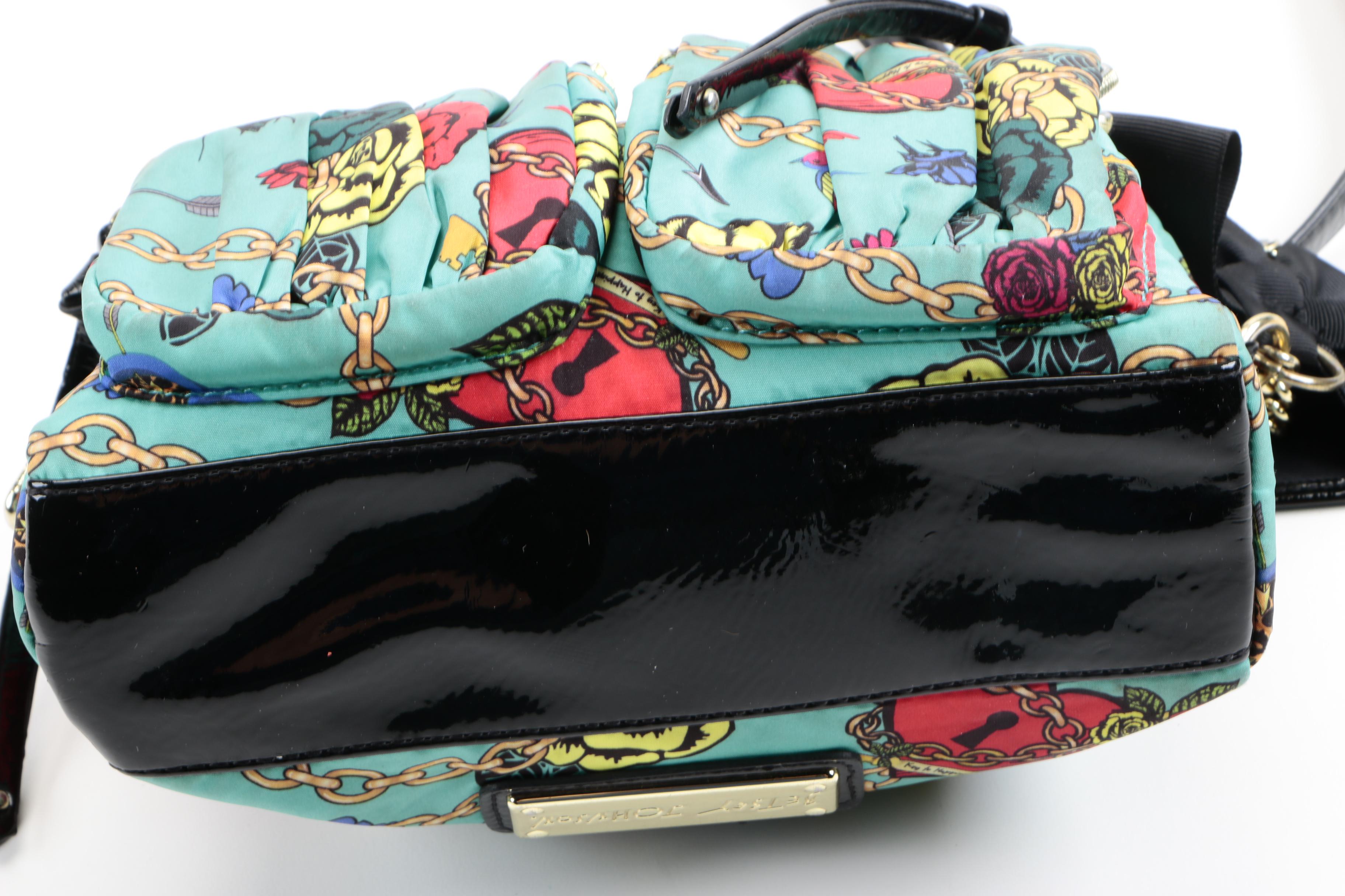 Betsey Johnson and Tory Burch Handbags