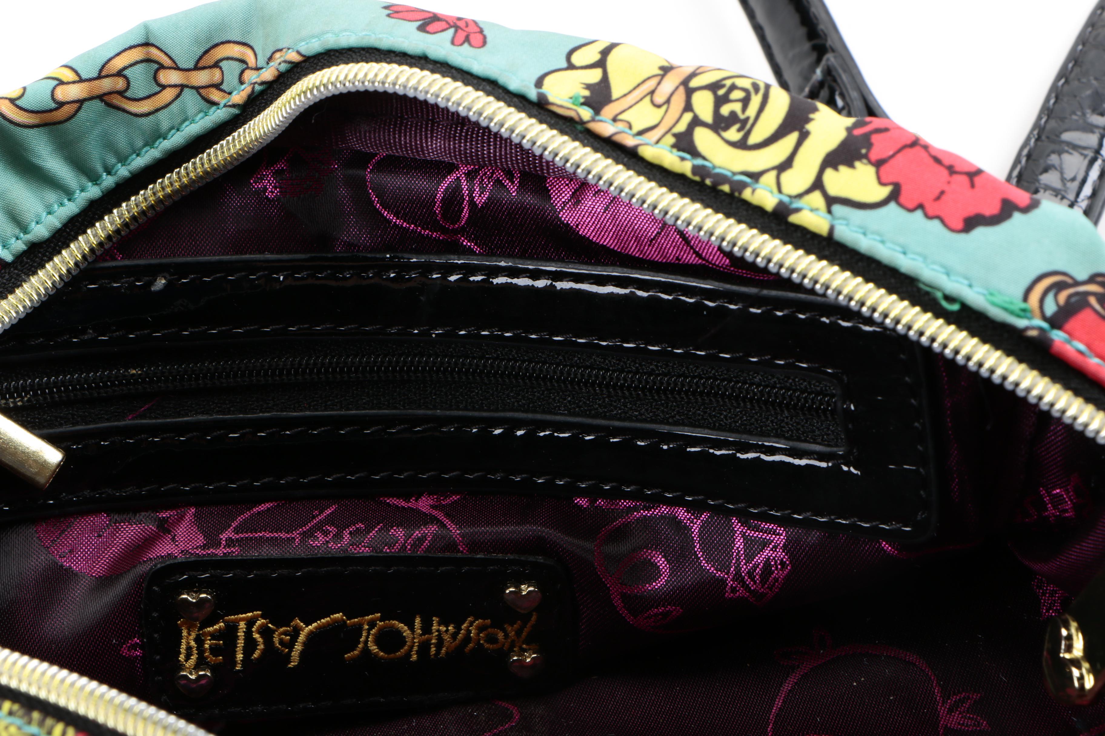 Betsey Johnson and Tory Burch Handbags