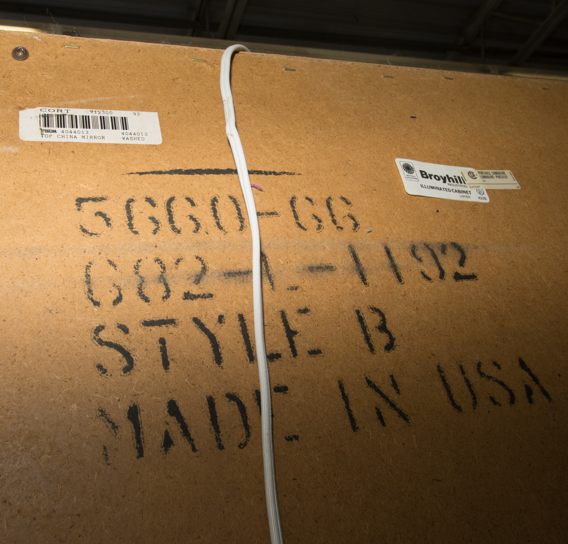 Glazed-Door China Cabinet by Broyhill