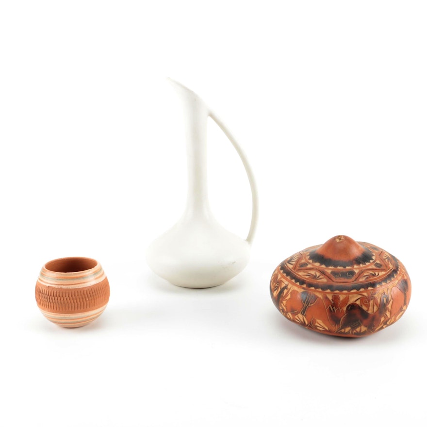 Ceramic and Gourd Collection Featuring Van Briggle