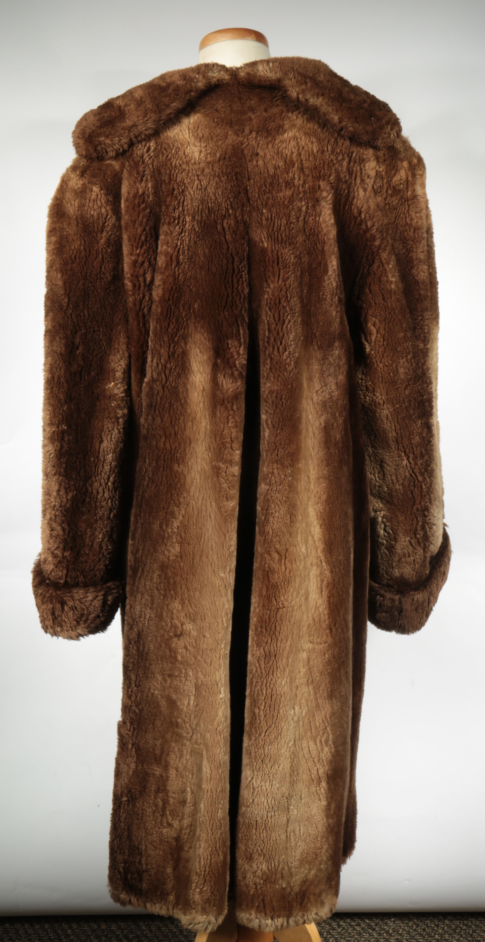 Women's Vintage Mouton Fur Coat