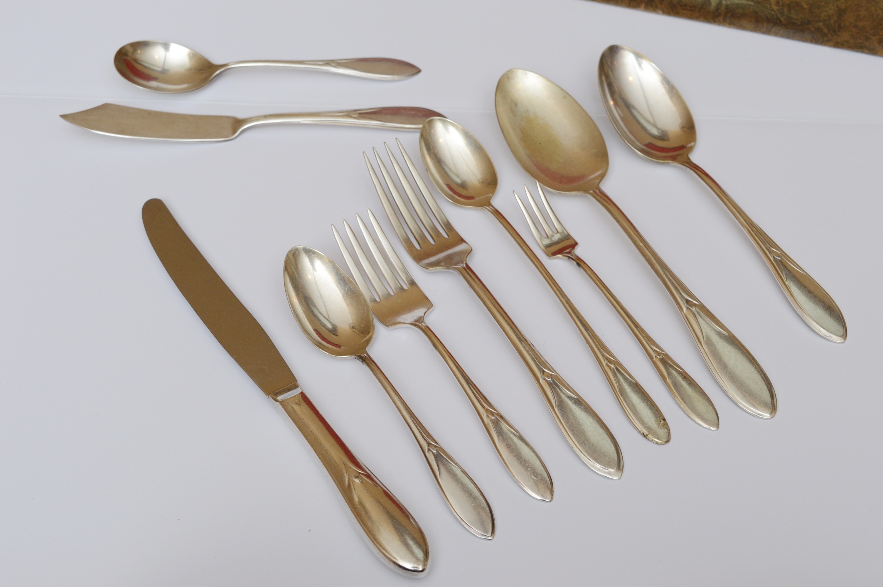 Wm. Rogers Mfg. Co. Silver-Plated "Pickwick" Pattern Flatware