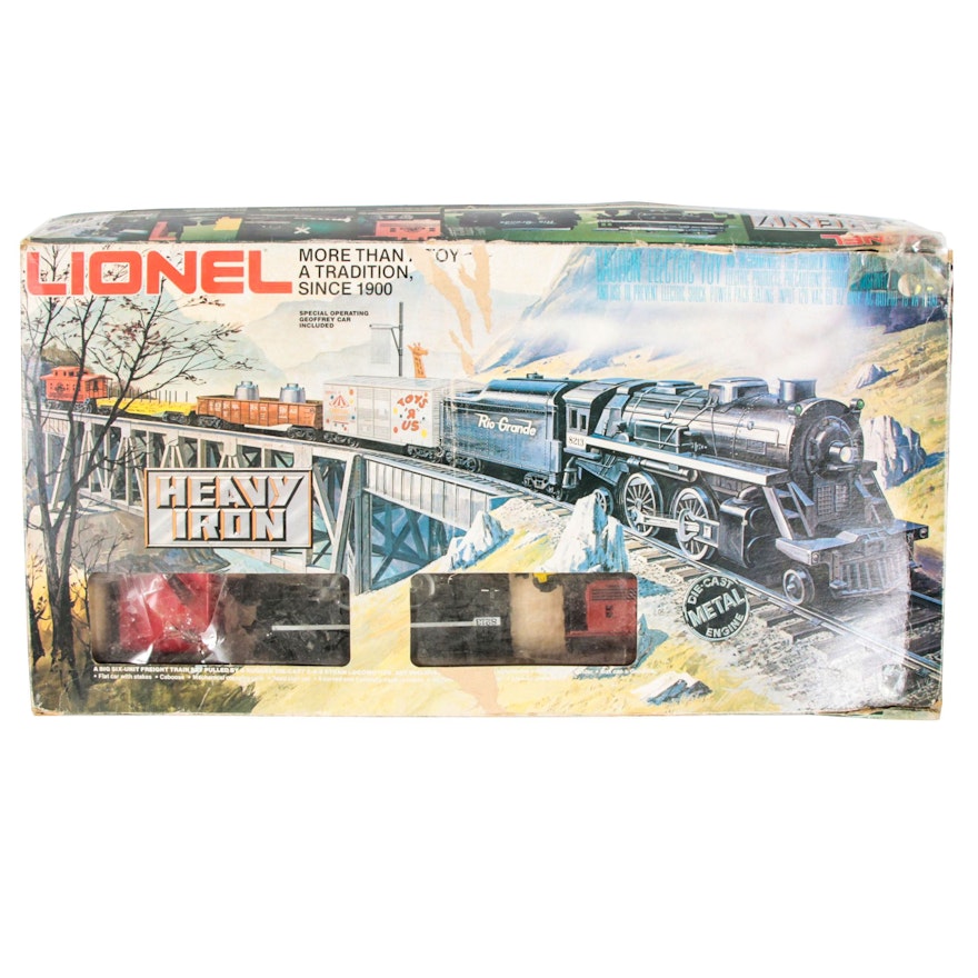 1980s Lionel "Heavy Iron" Train Set