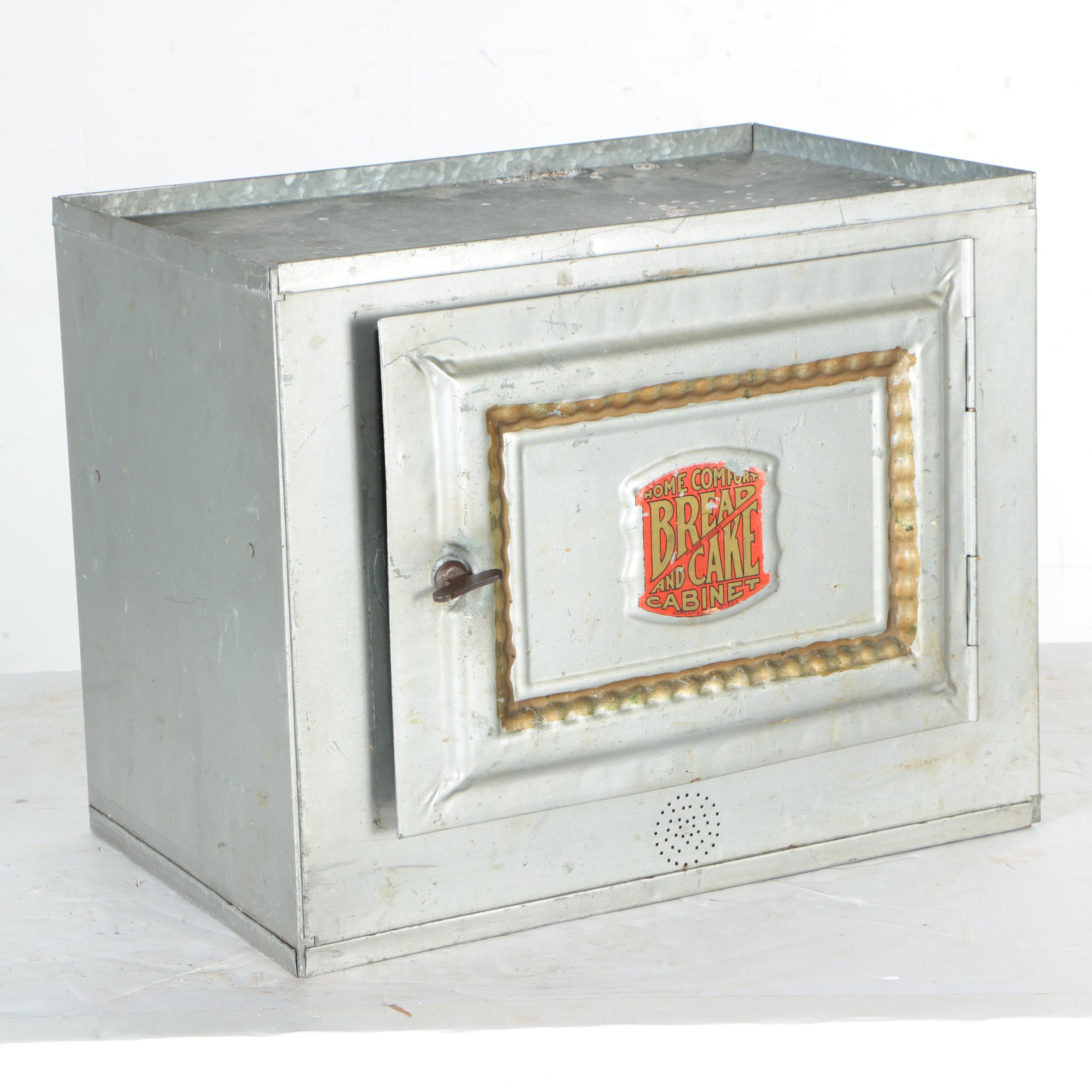 Vintage Home Comfort Aluminium Bread and Cake Box