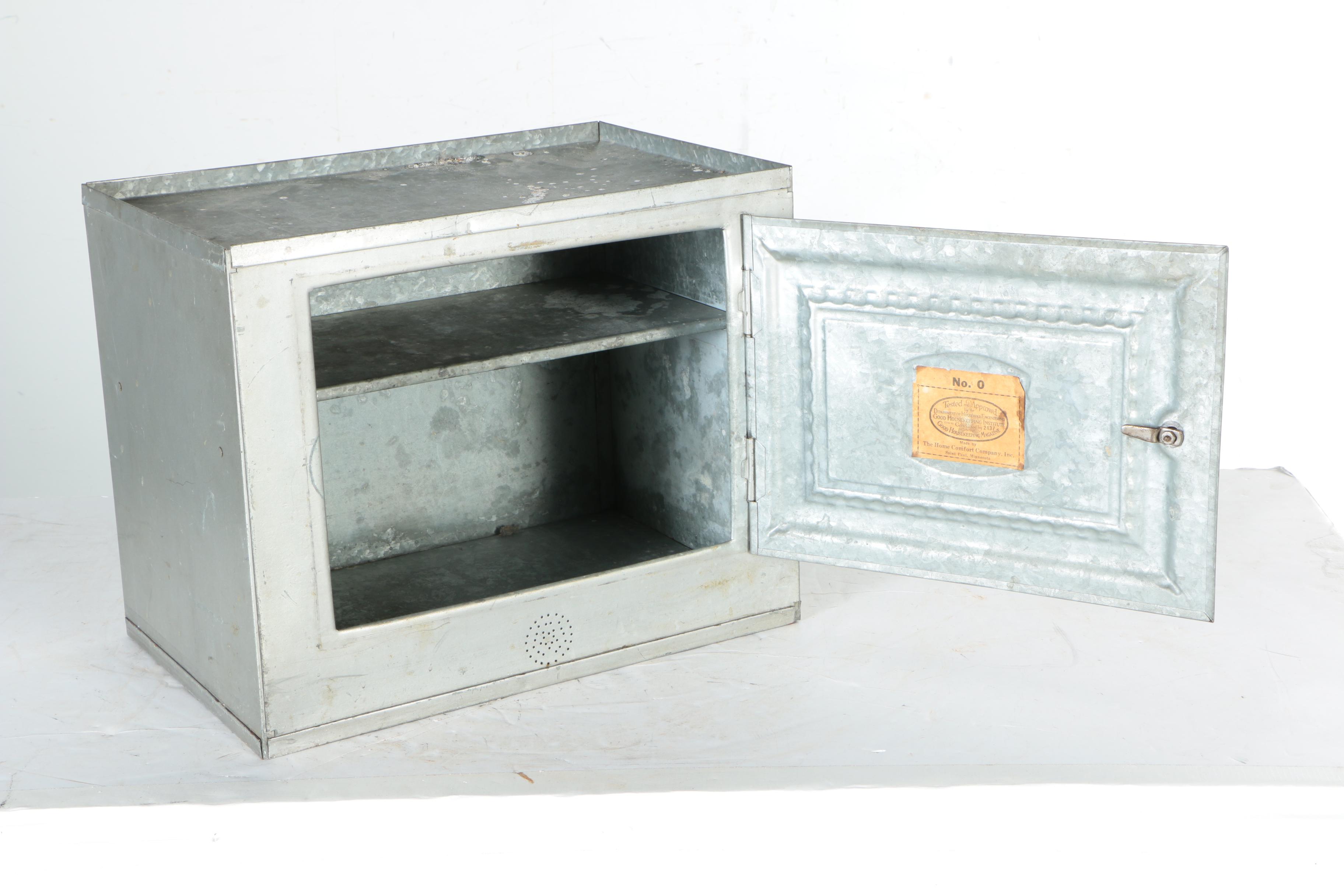 Vintage Home Comfort Aluminium Bread and Cake Box