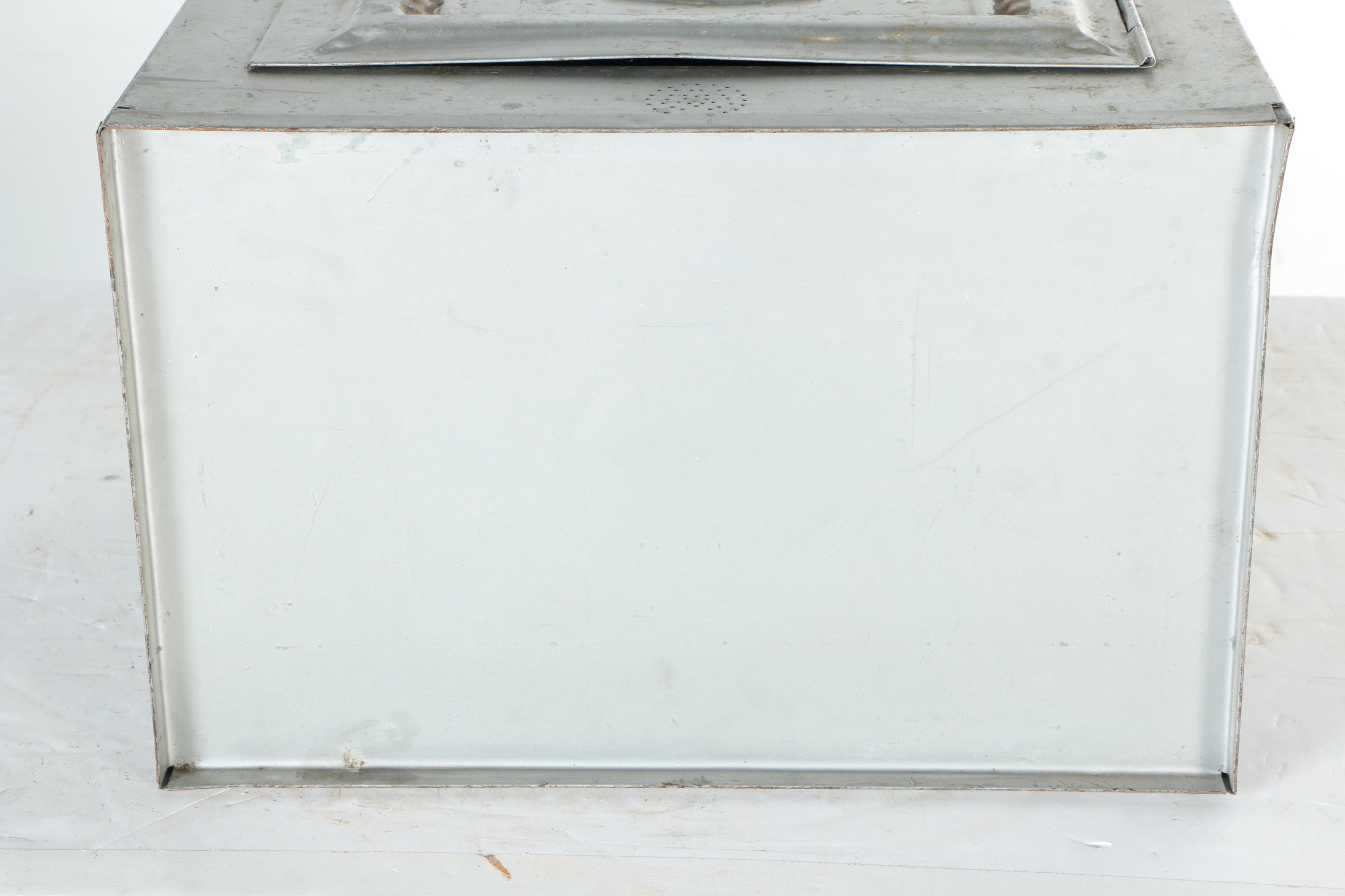 Vintage Home Comfort Aluminium Bread and Cake Box