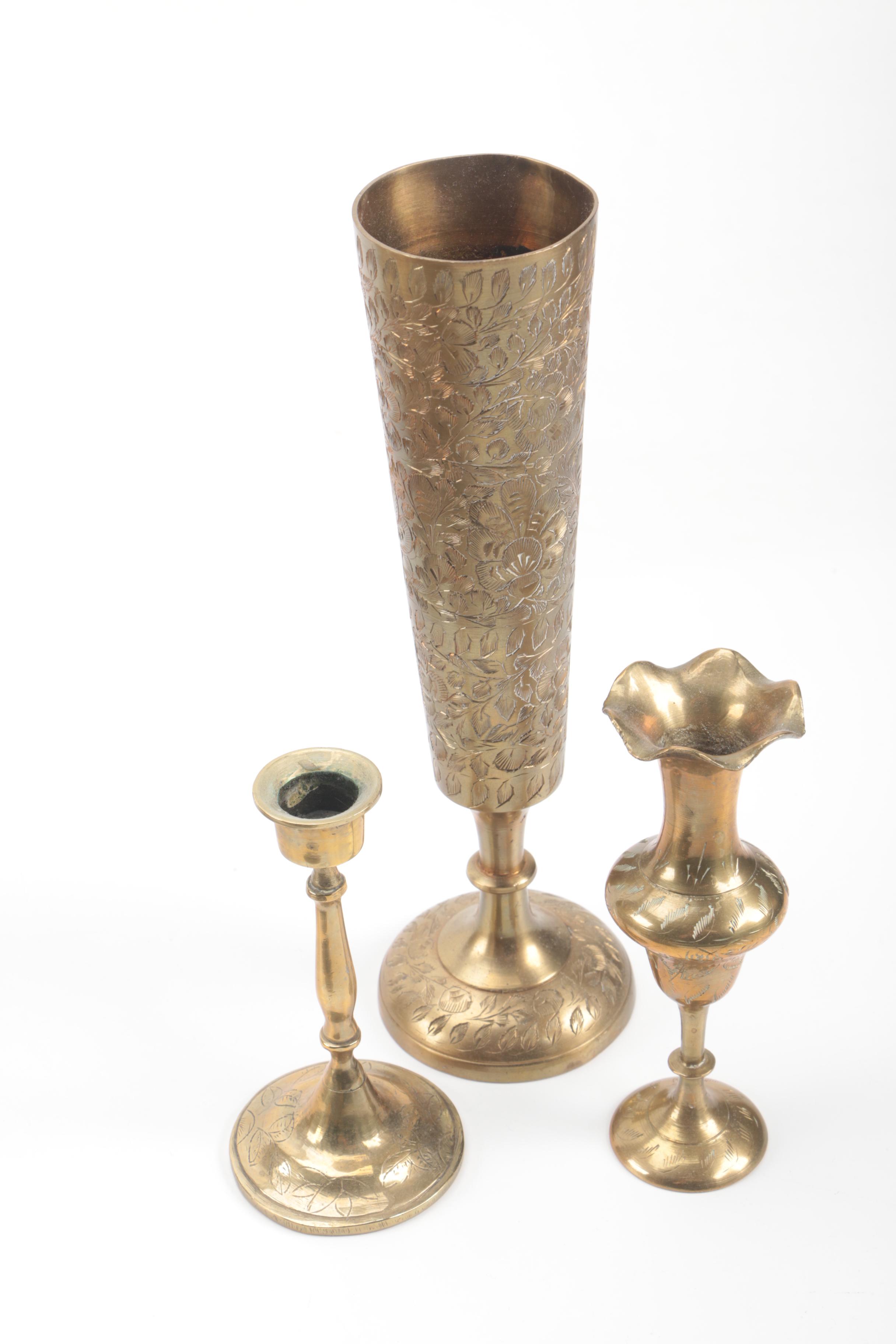 Assorted Brass Décor