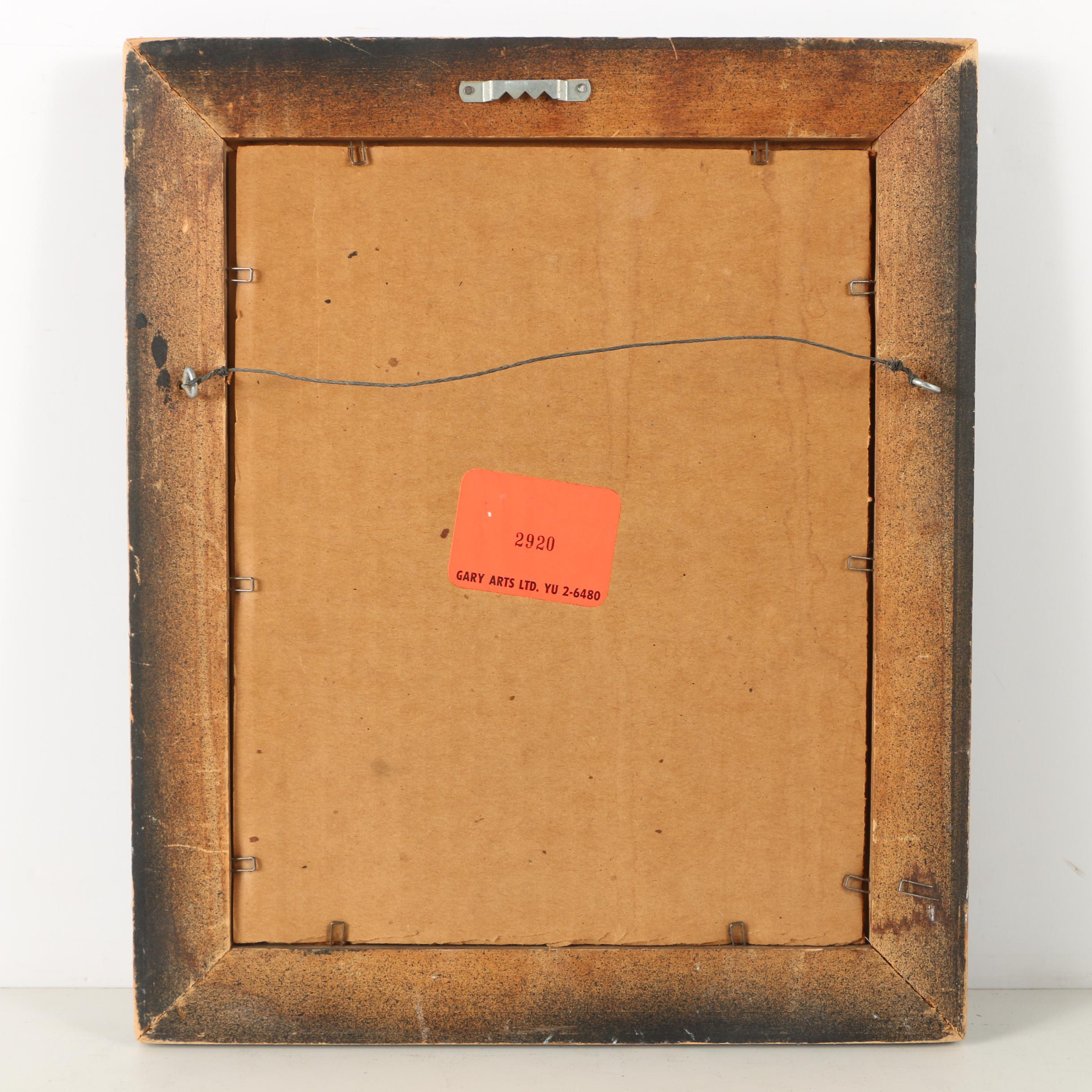 Ink and Watercolor Painting of Street Corner