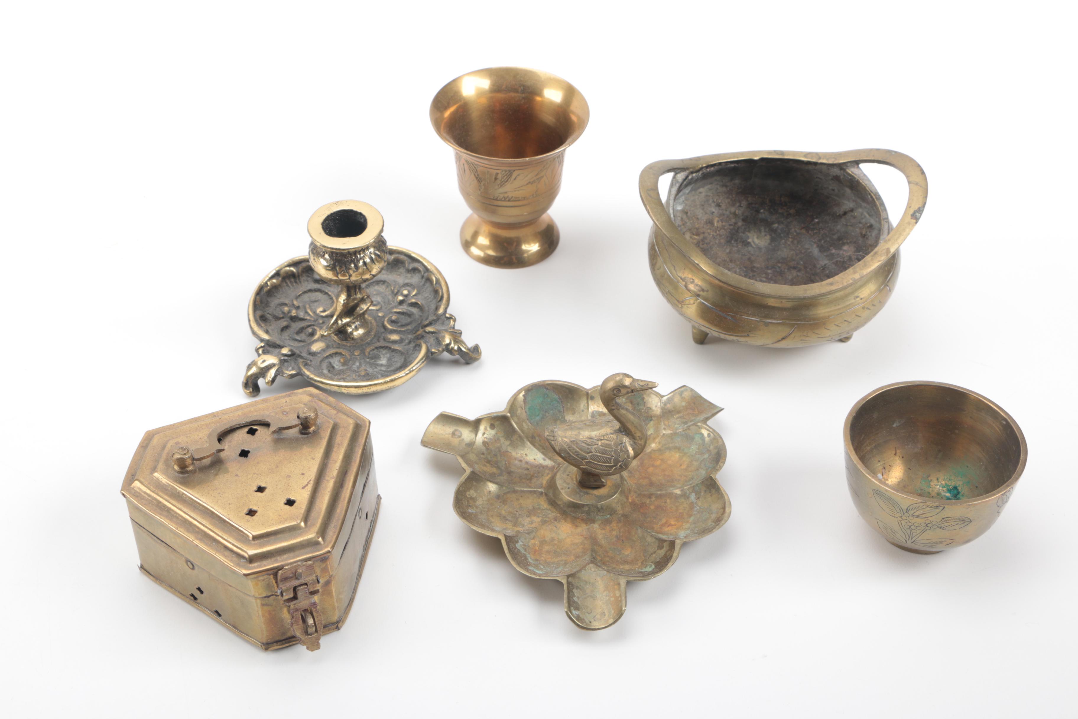 Assorted Brass Décor