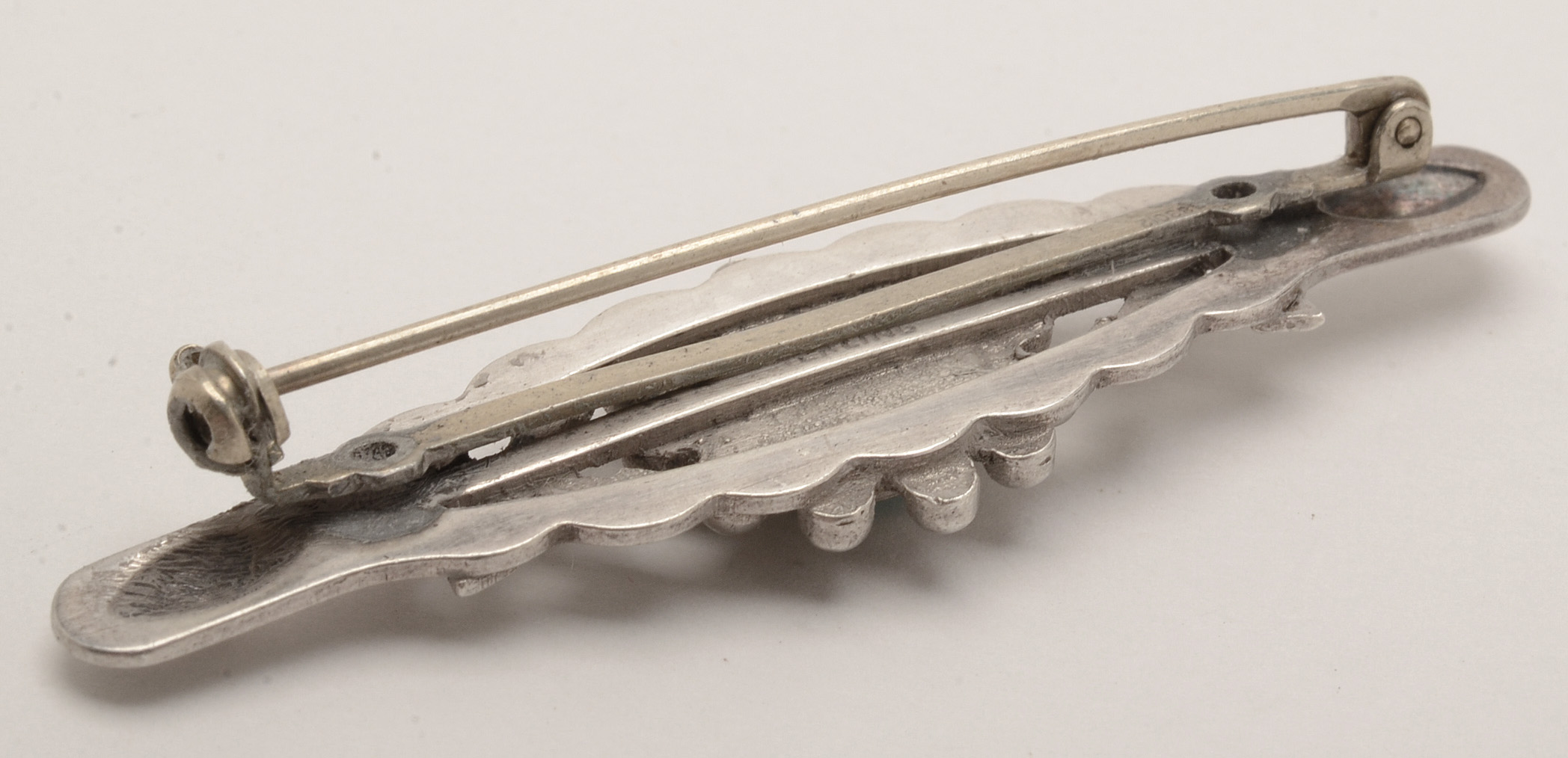 Sterling Ring, Brooch and Bracelet with Turquoise Accents