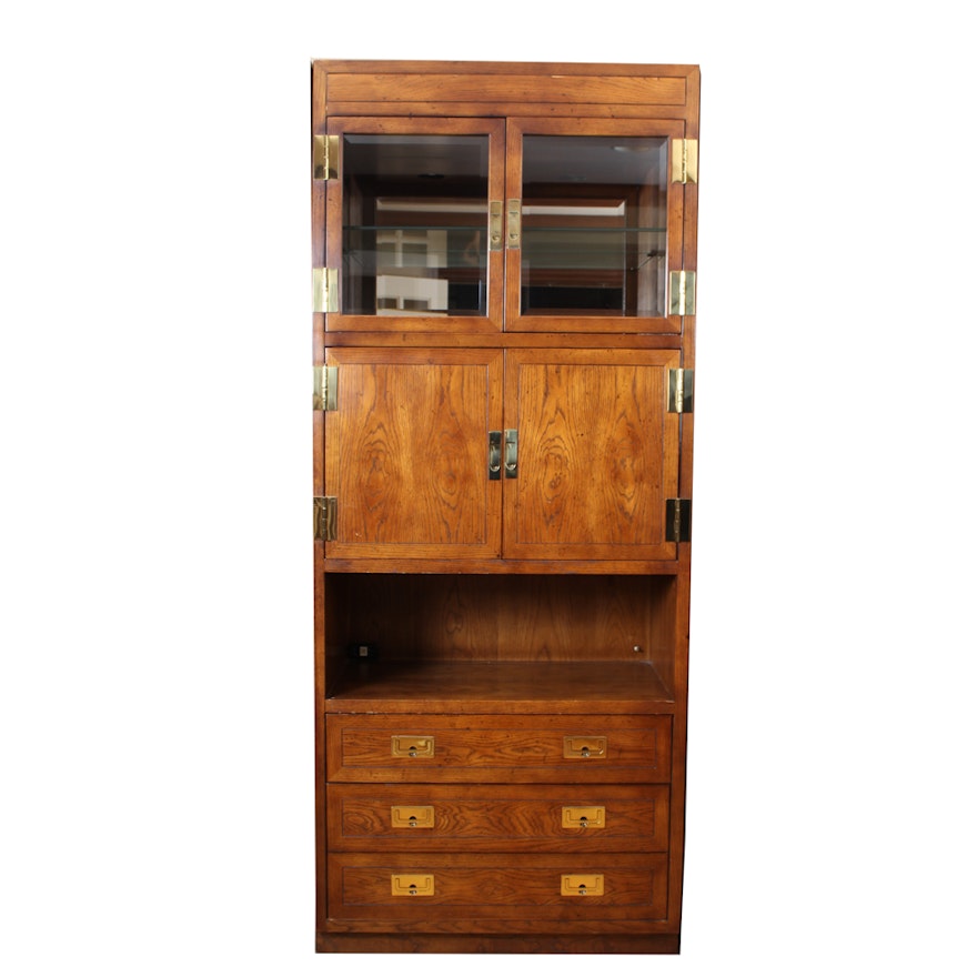 Vintage Henredon Oak Cabinet