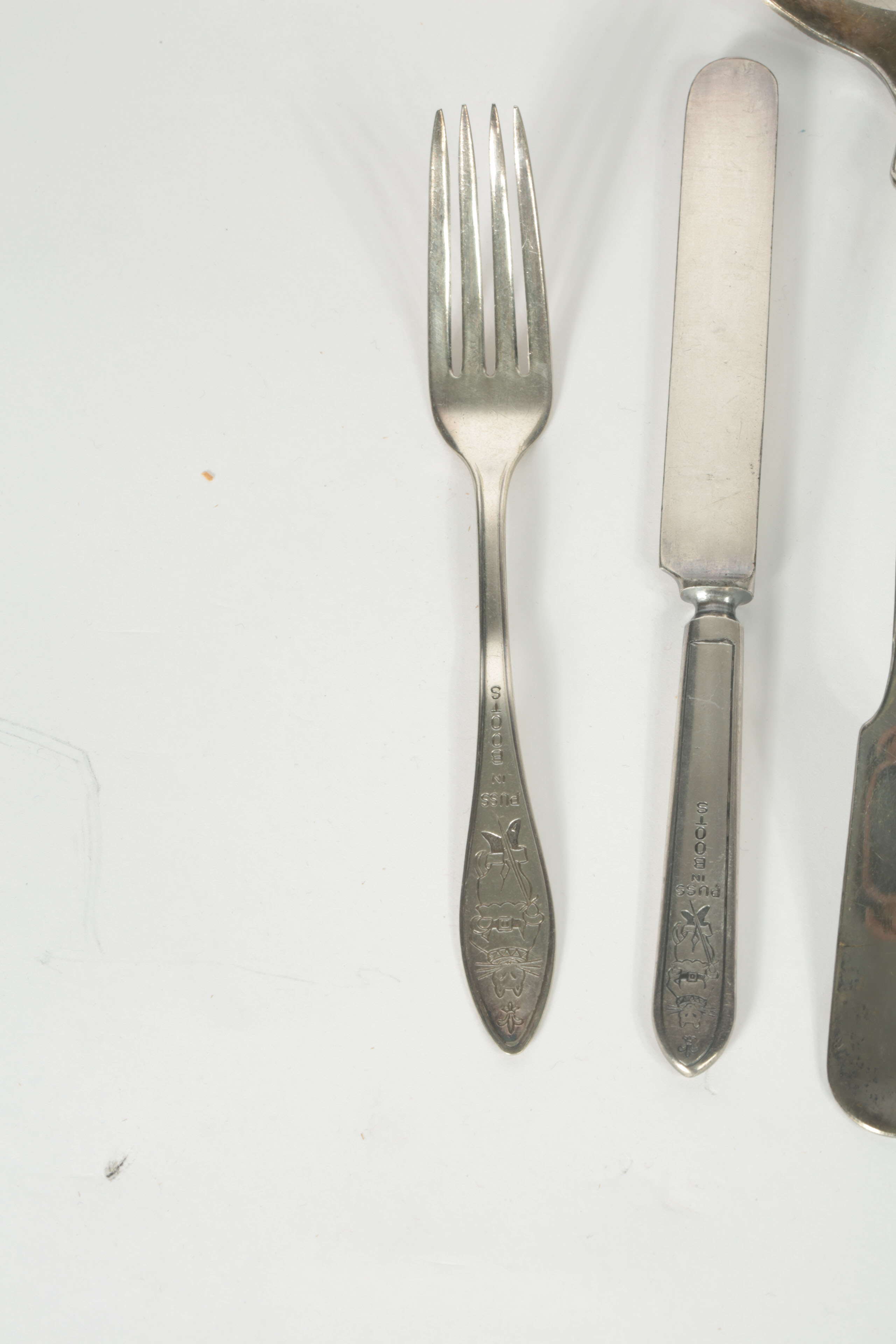 Silver Plated Flatware Set