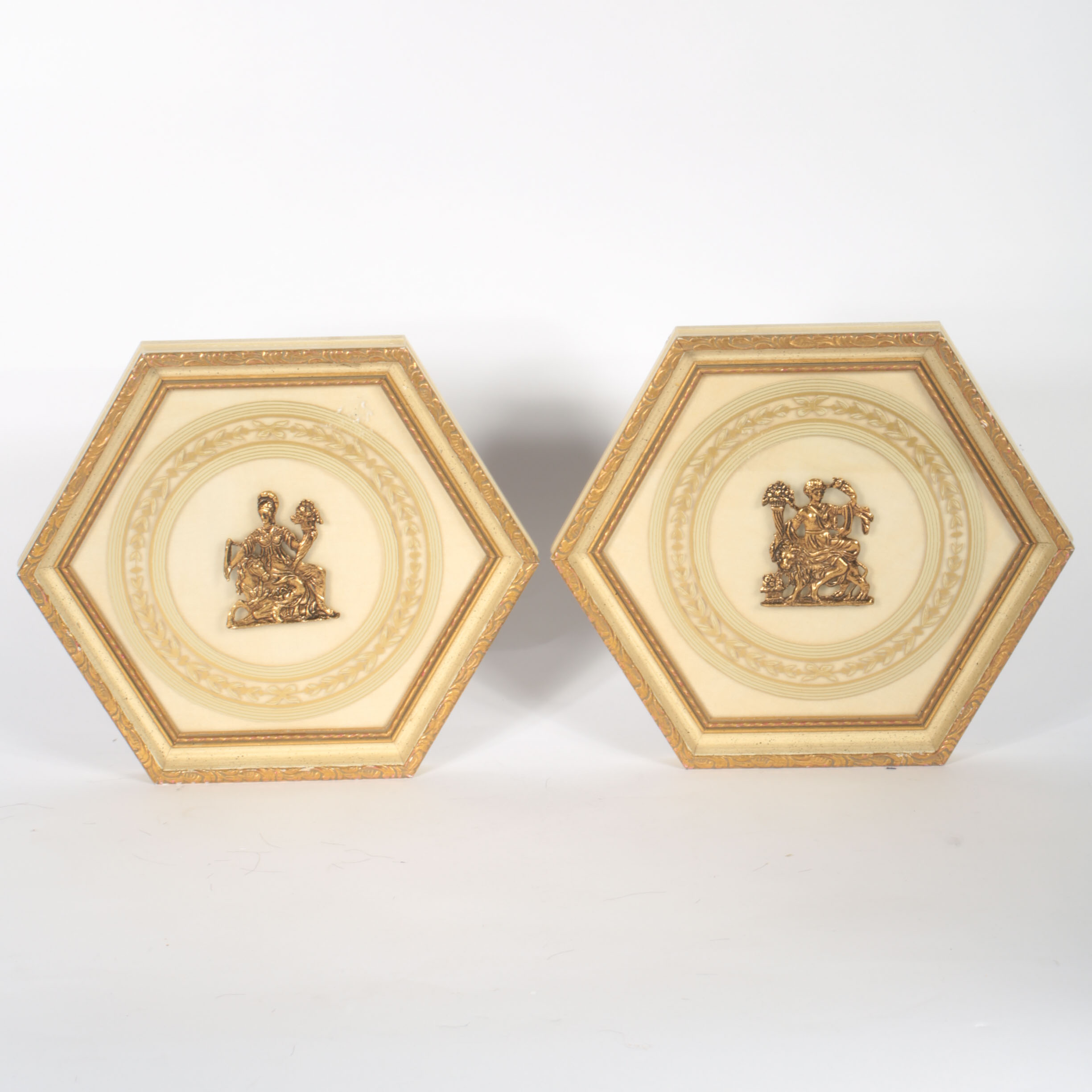 Decorative Roman-Motif Wall Art Pieces