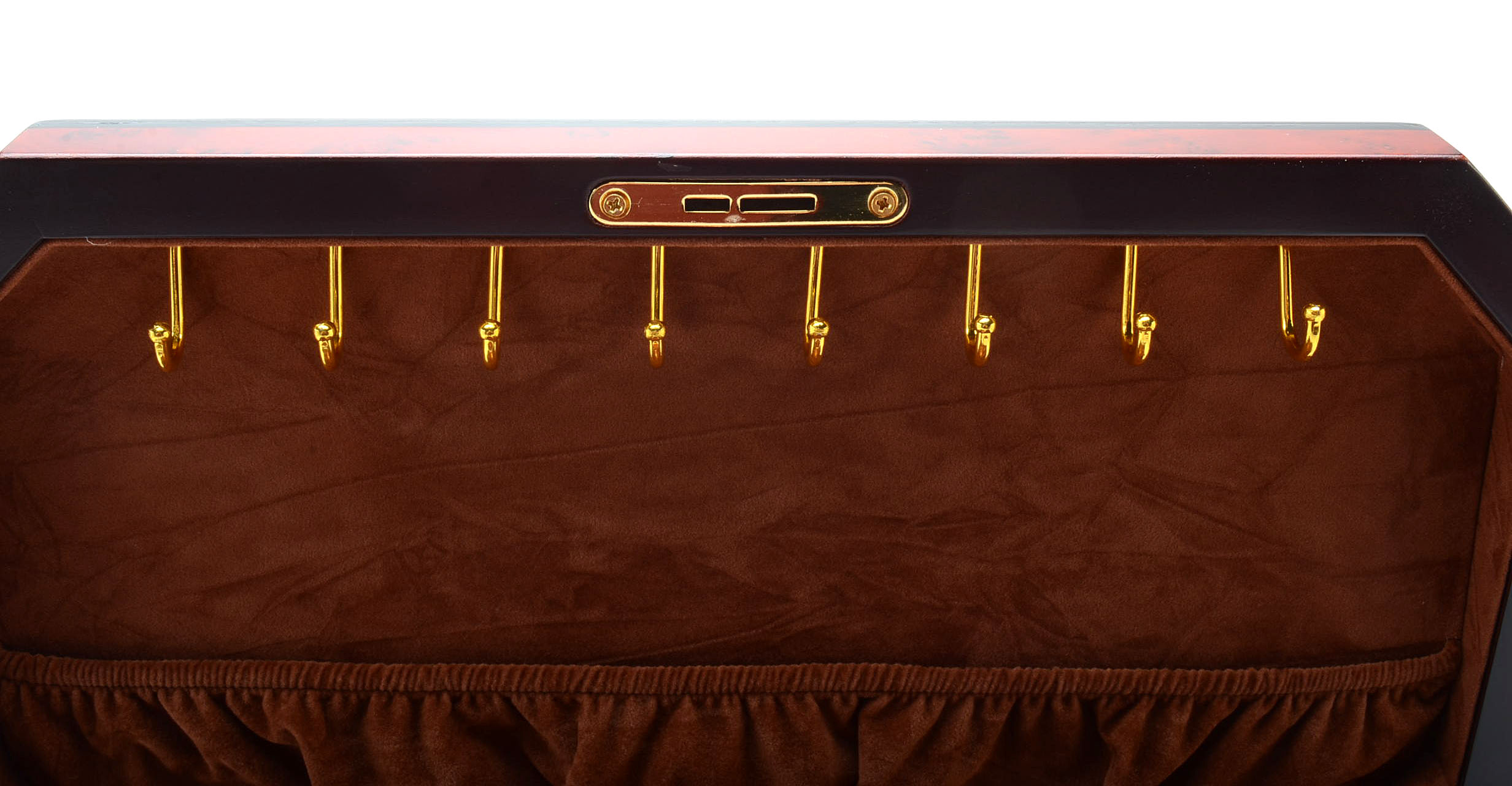 Burled Wood Jewelry Box