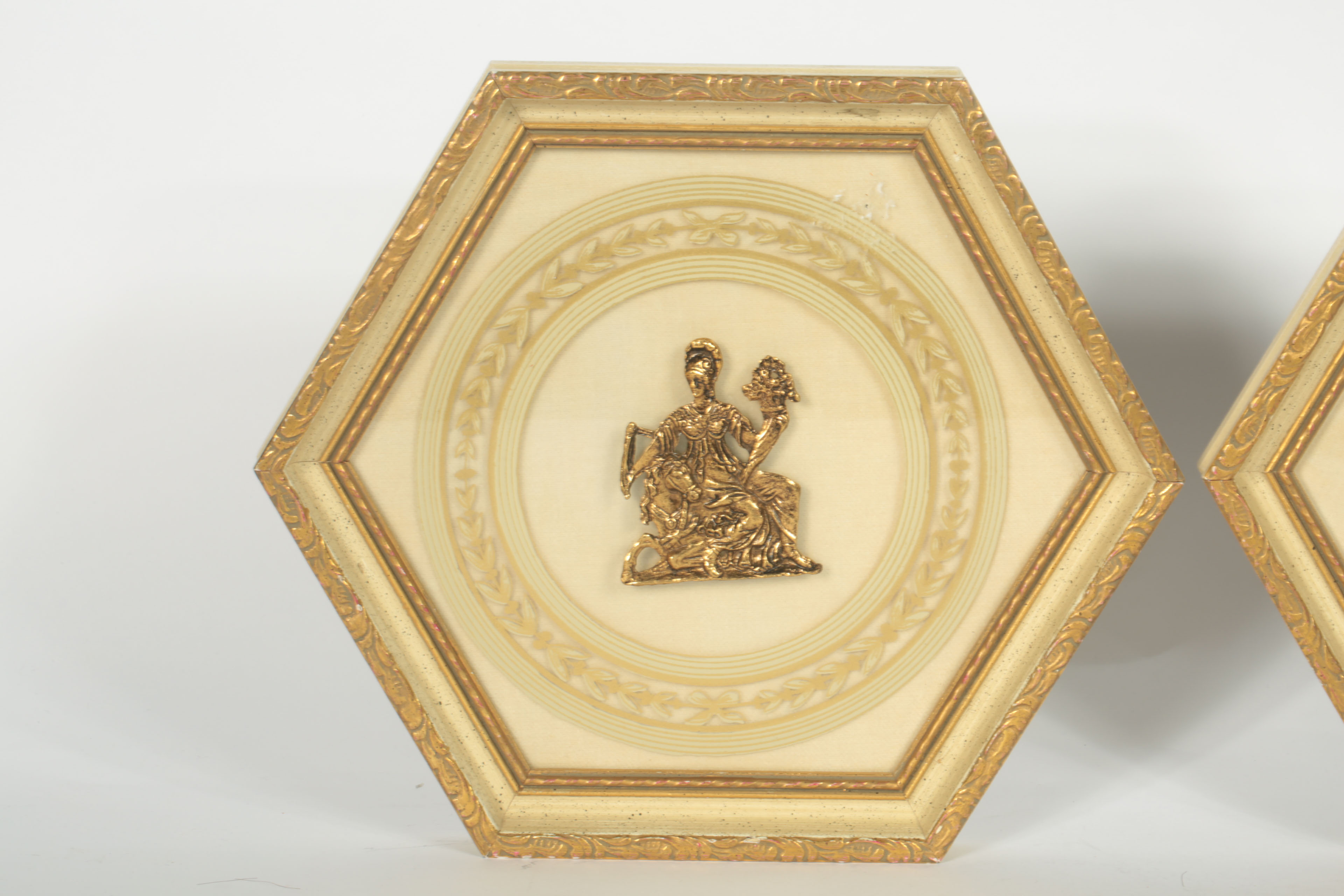 Decorative Roman-Motif Wall Art Pieces