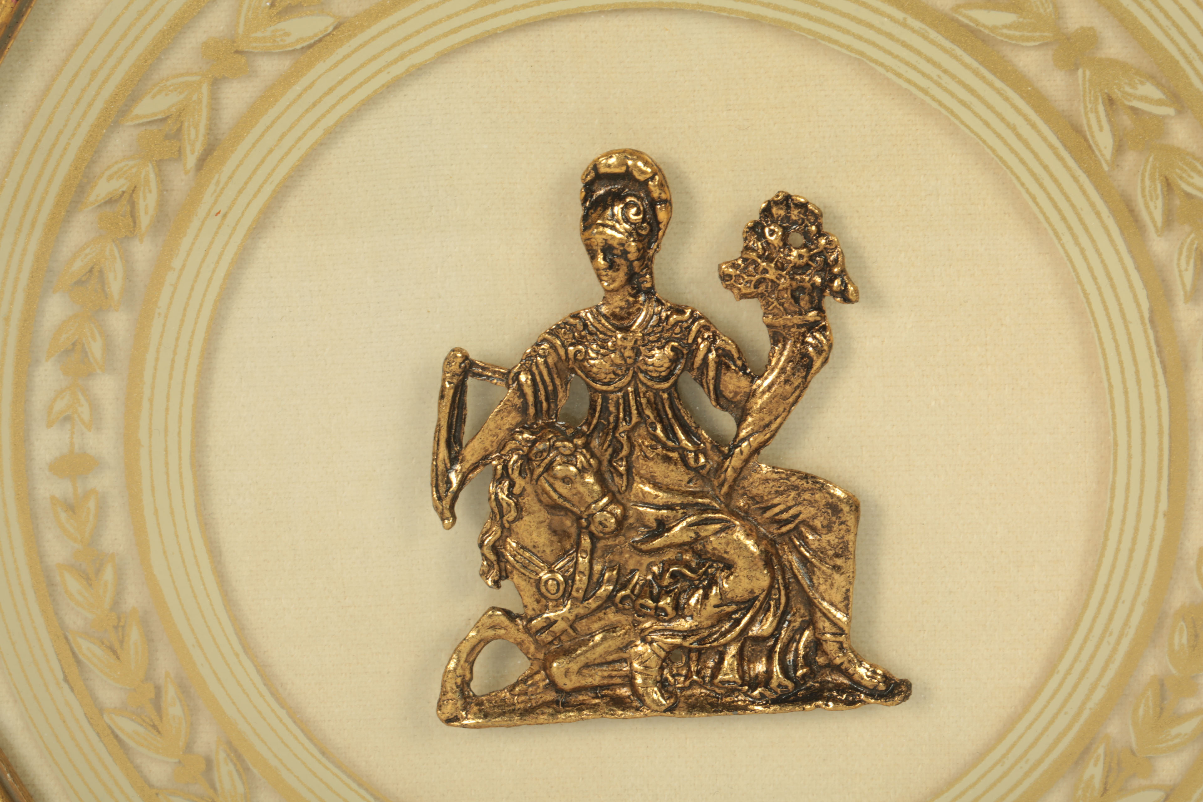 Decorative Roman-Motif Wall Art Pieces