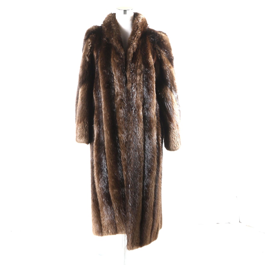 Beaver Fur Coat by M. Blaustein of Short Hills