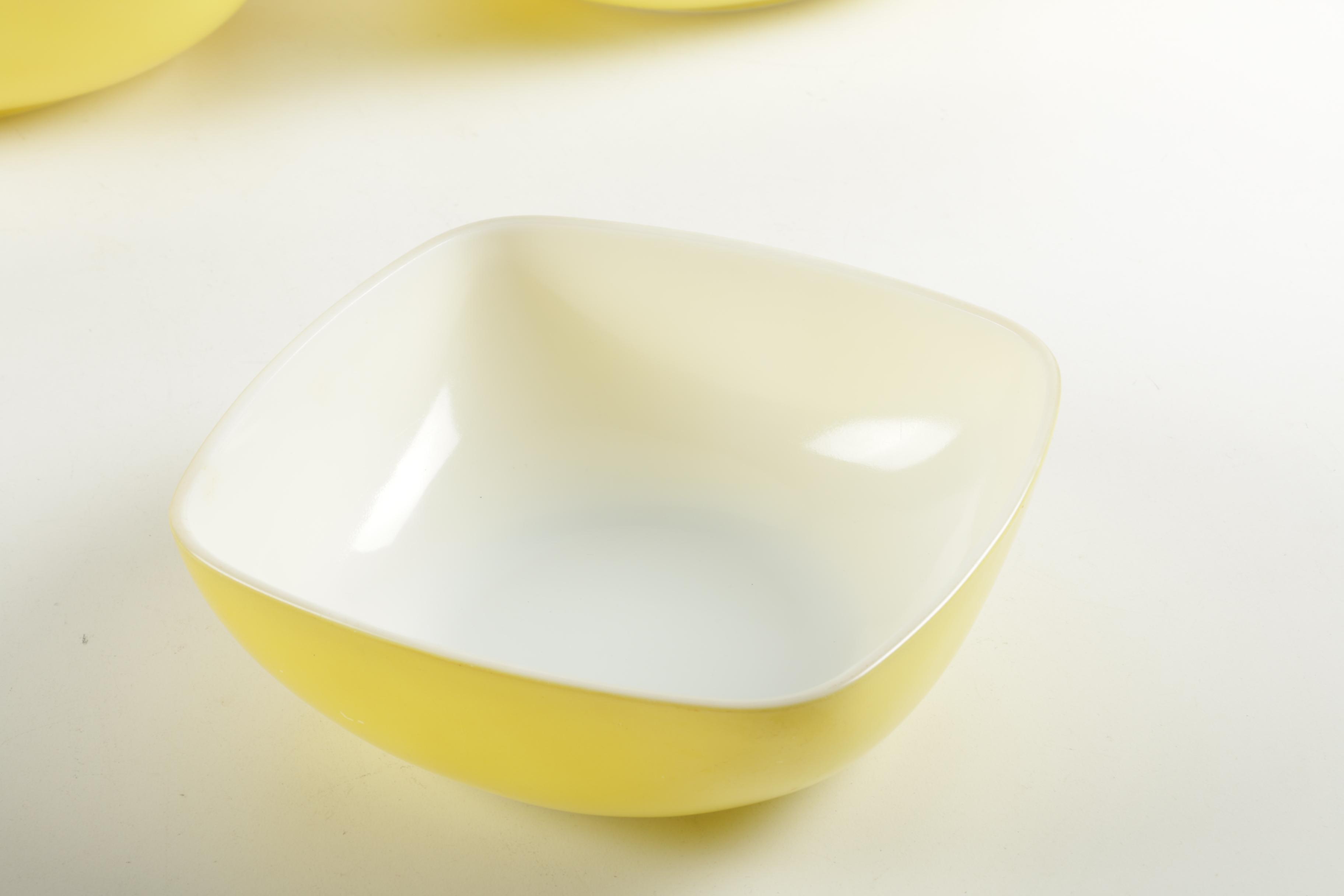 Vintage Pyrex Glass Casserole Dishes and Bowls