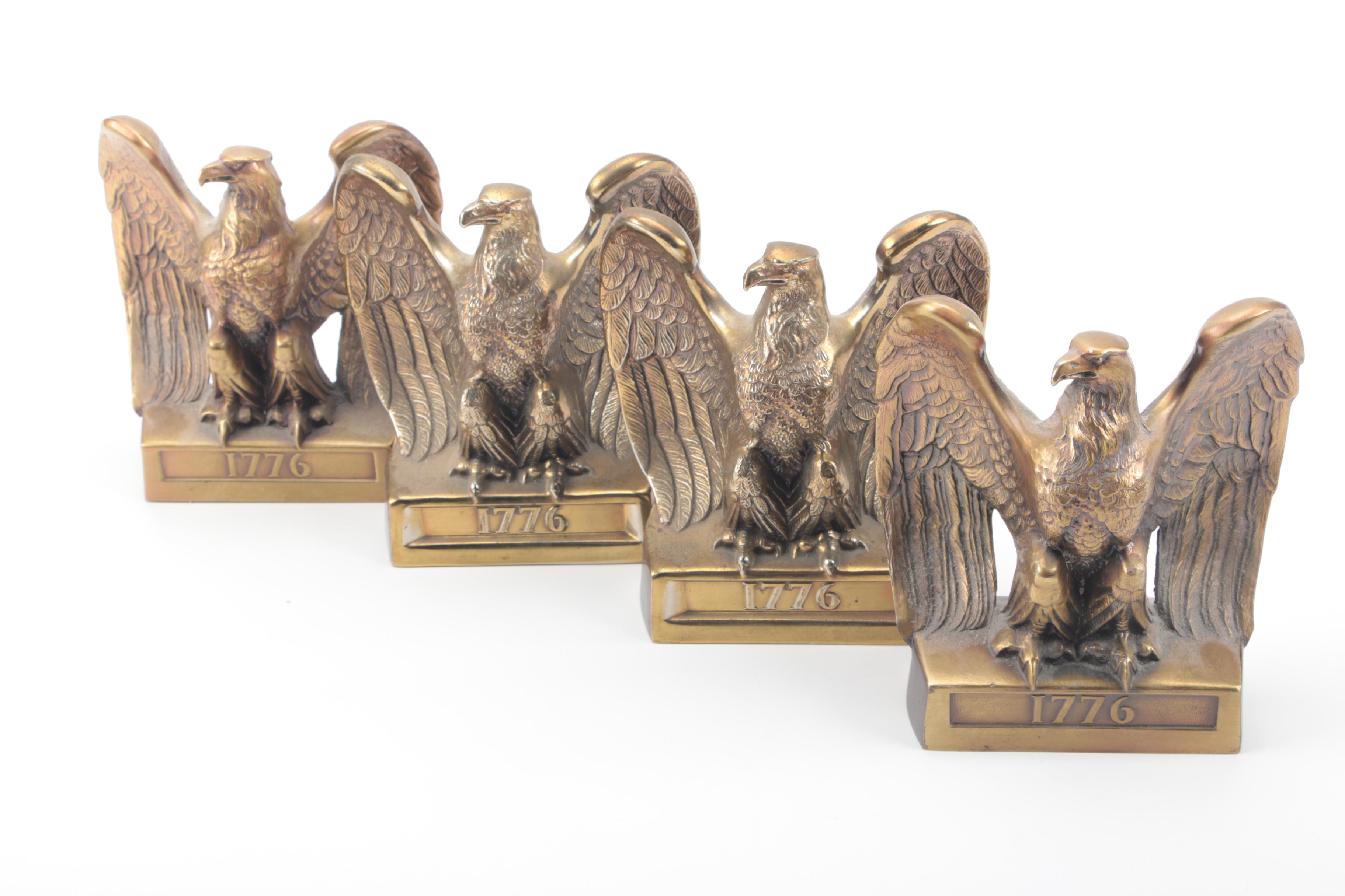 Philadelphia Manufacturing Company Eagle Bookends