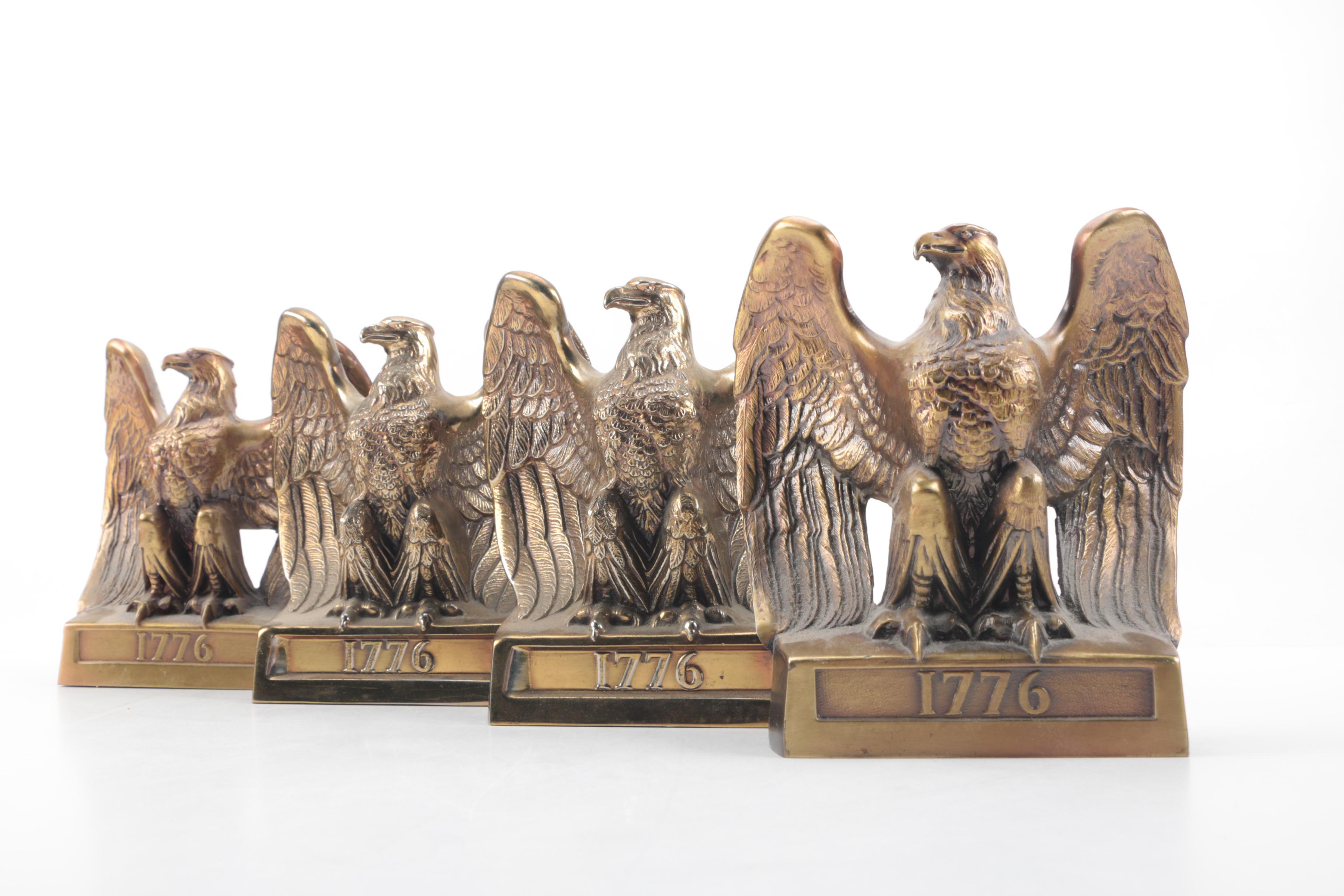 Philadelphia Manufacturing Company Eagle Bookends