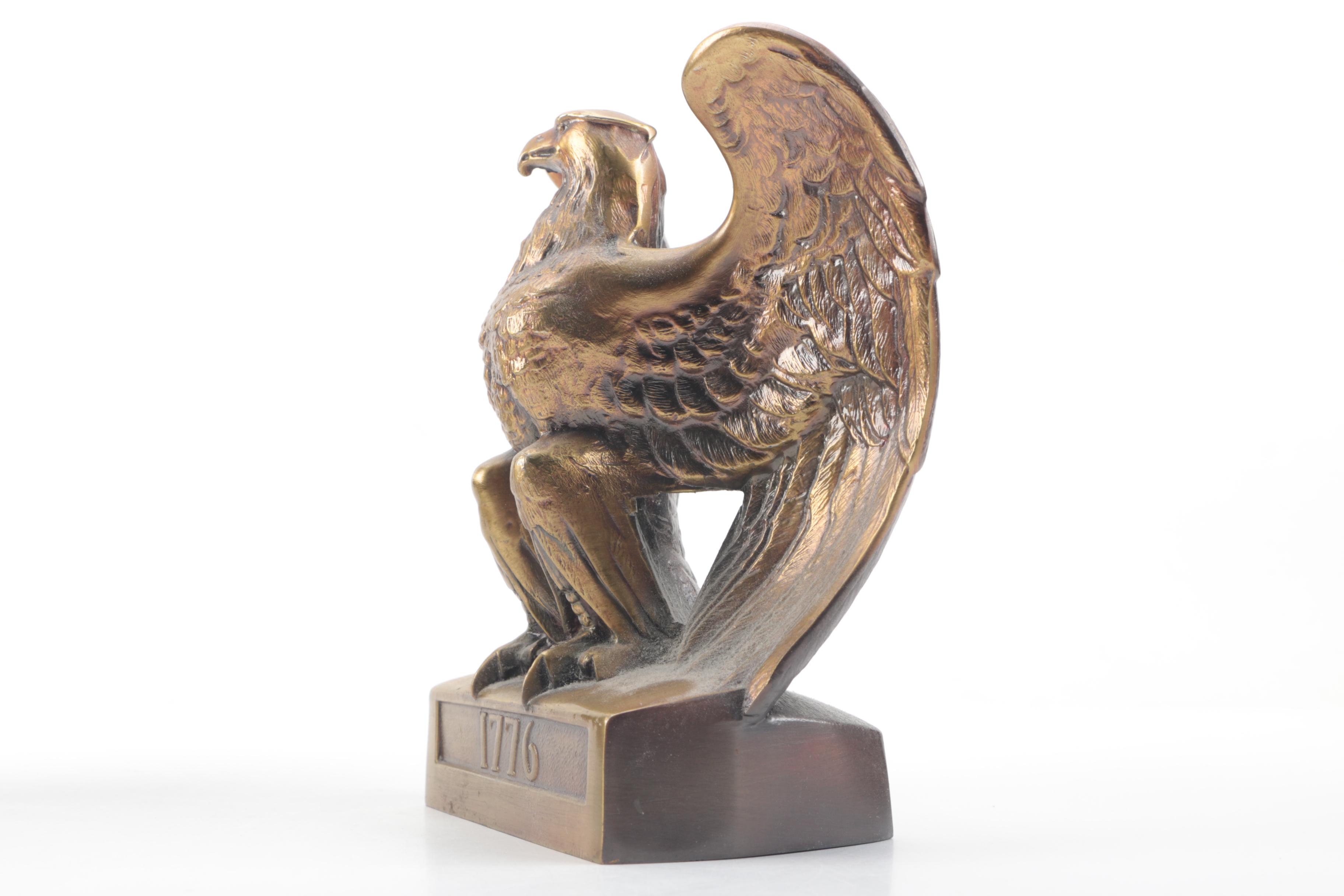 Philadelphia Manufacturing Company Eagle Bookends