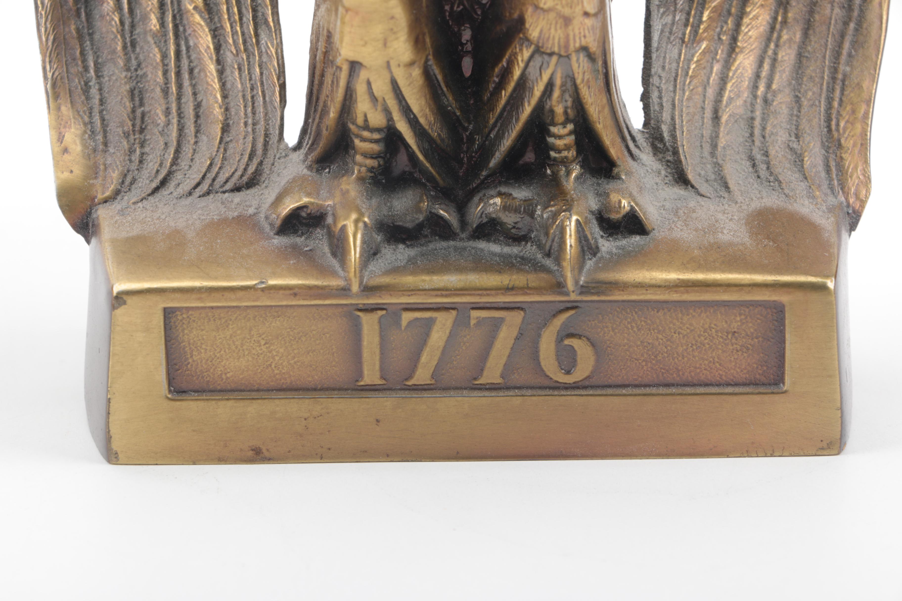 Philadelphia Manufacturing Company Eagle Bookends