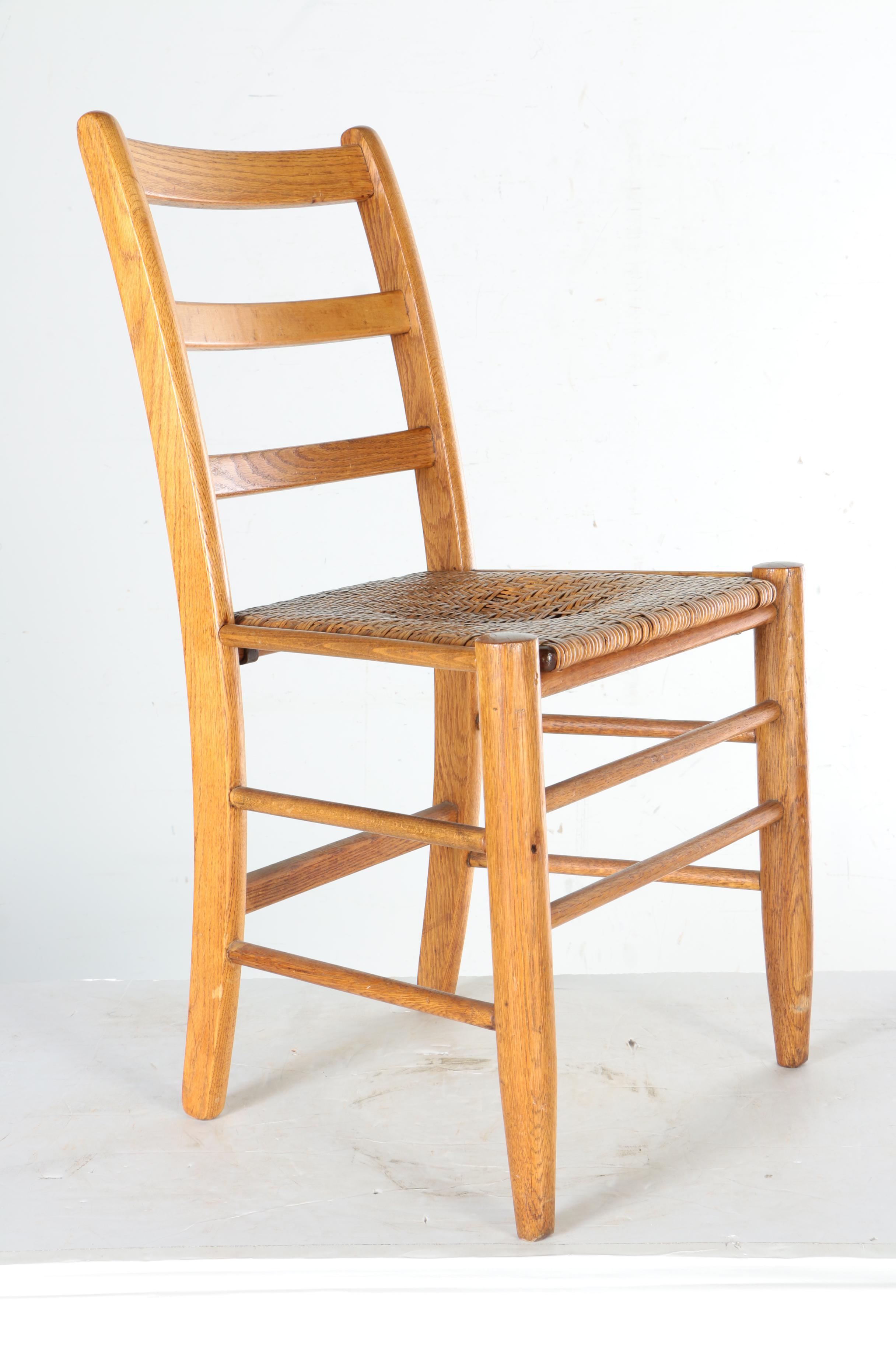 Pair of Ladderback Side Chairs